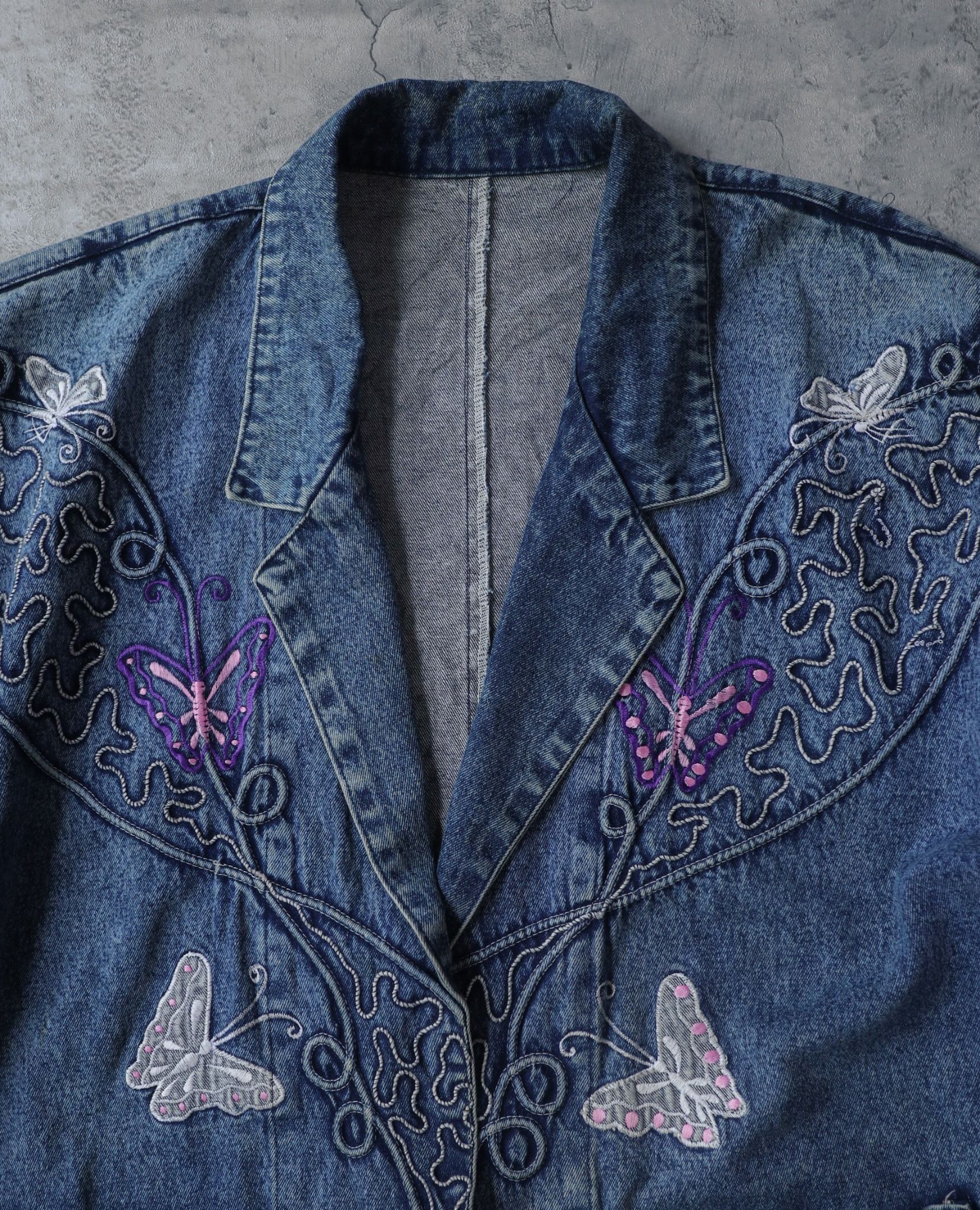 10.14.23 - VTG KIMONO DENIM JACKET