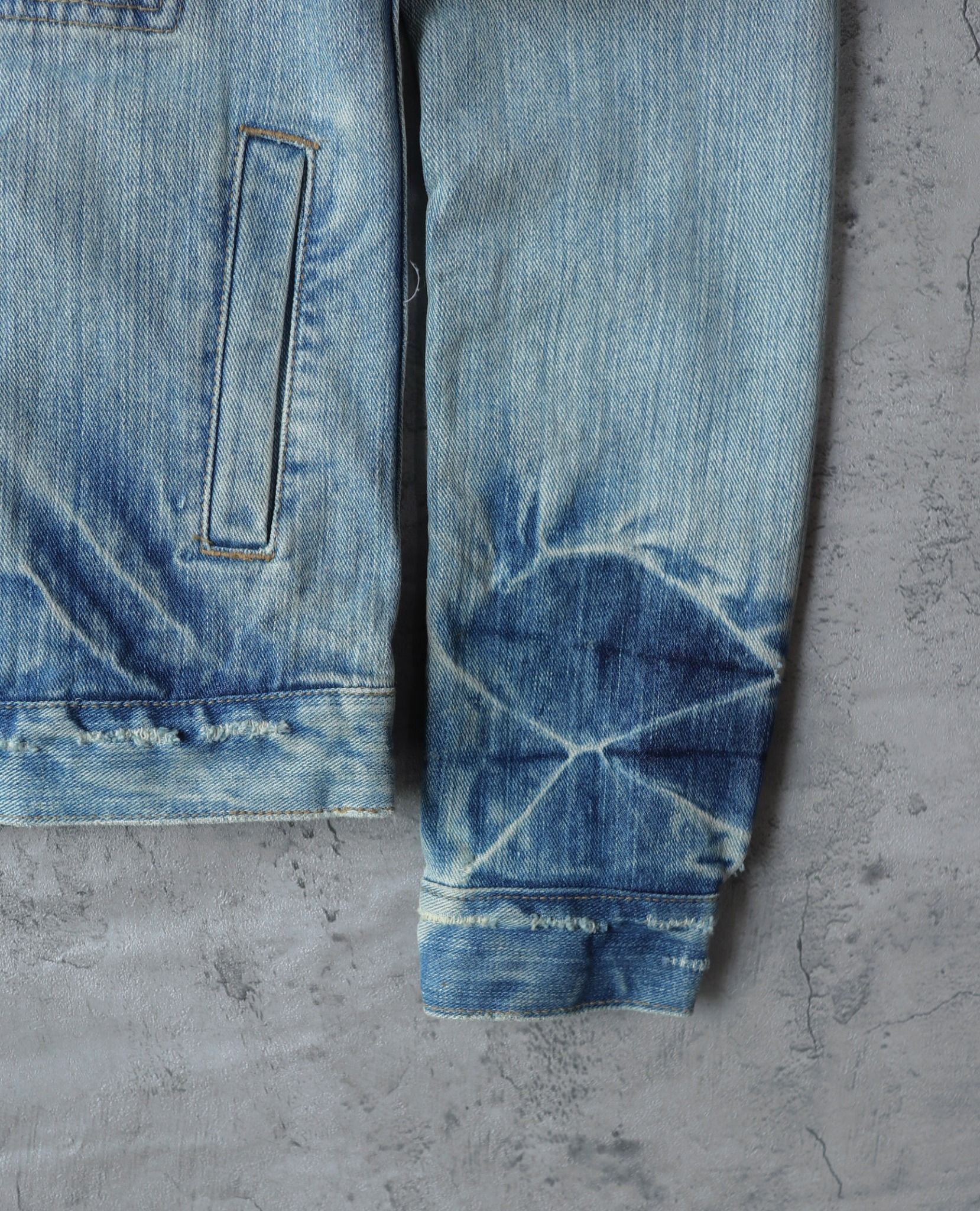 10.14.23 - VTG CROPPED DENIM JACKET - T.T.U