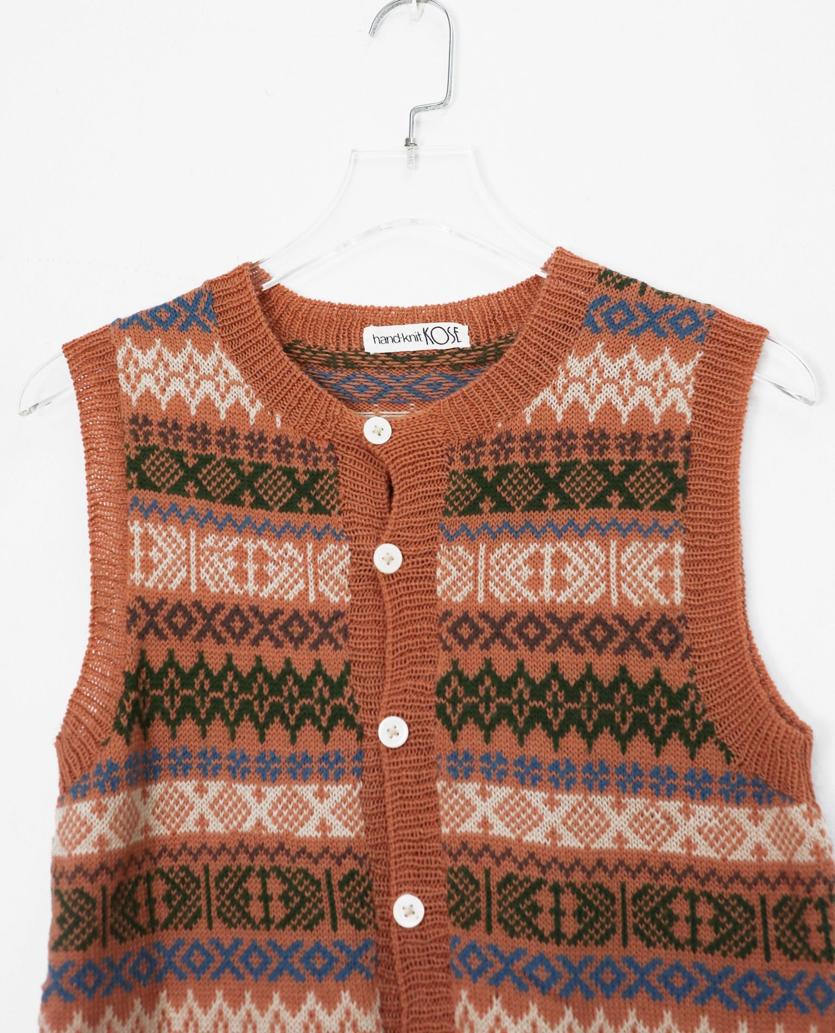 09.29.22 - VTG KNIT VEST JACKET - KOSE