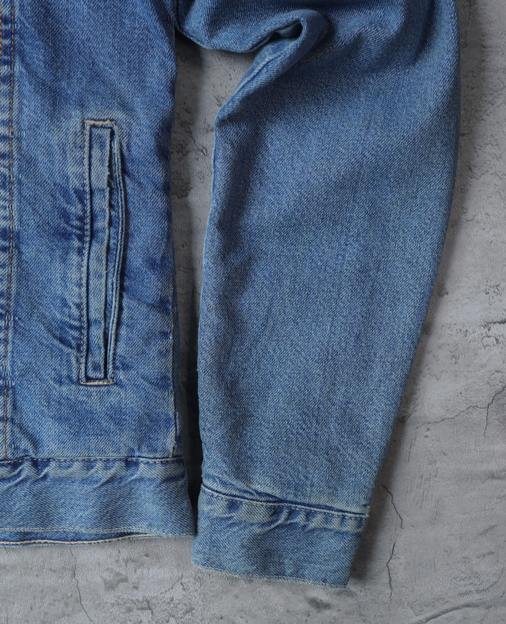 10.06.23 - VTG SHERPA LINED DENIM JACKET - ZARA MAN