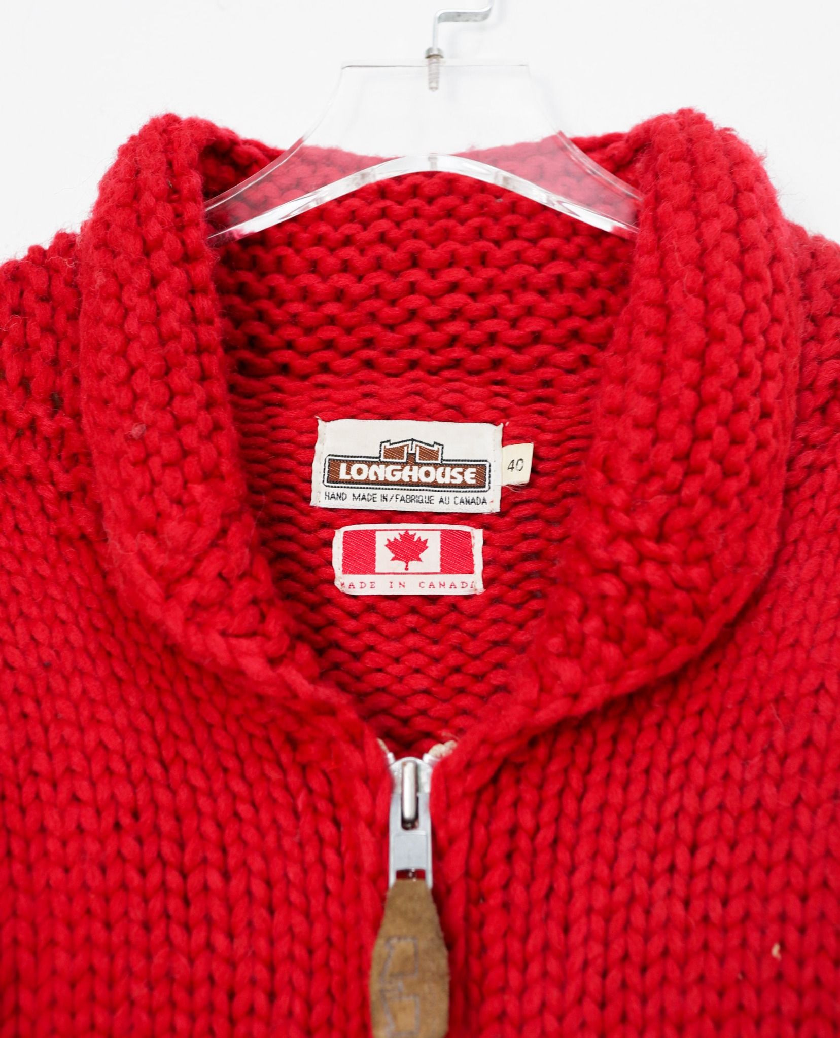 10.05.22 - VTG KNIT JACKET - LONGHOUSE 90s