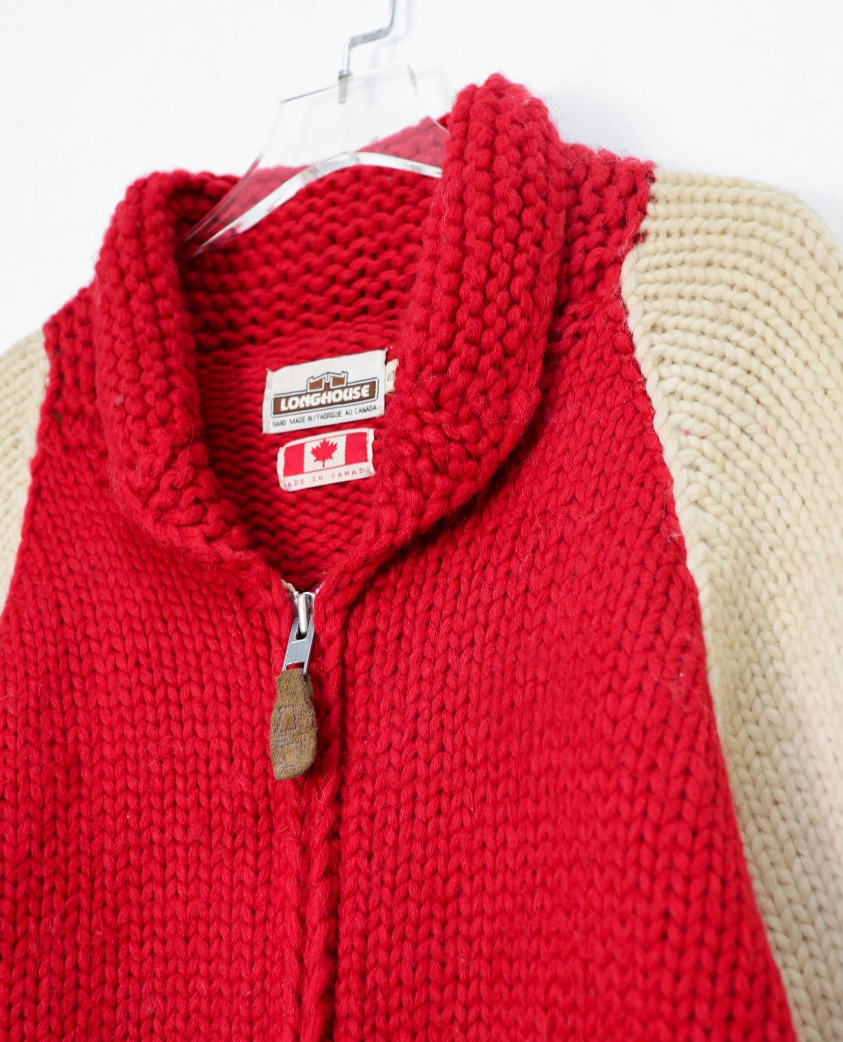 10.05.22 - VTG KNIT JACKET - LONGHOUSE 90s