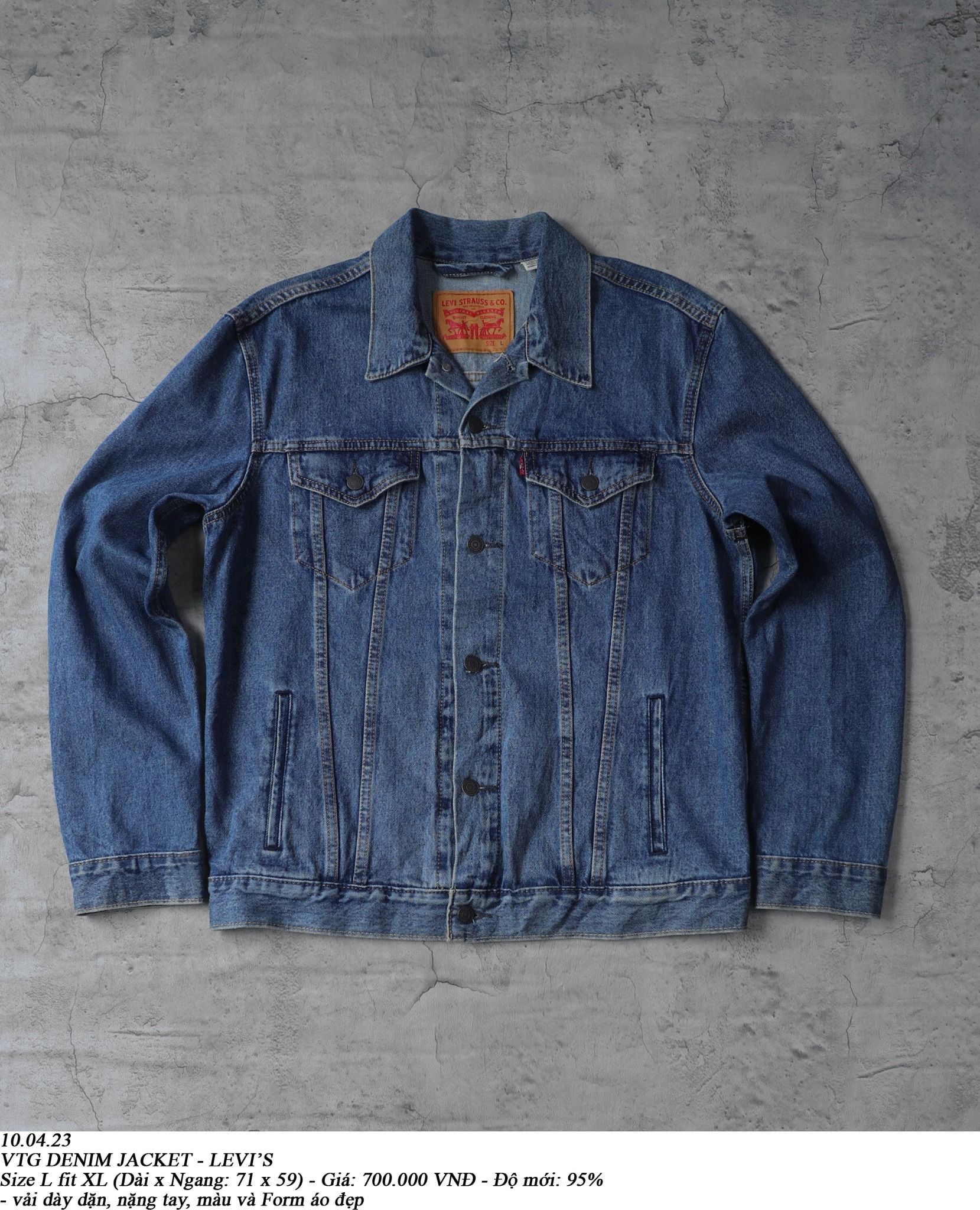 10.04.23 - VTG DENIM JACKET - LEVI'S