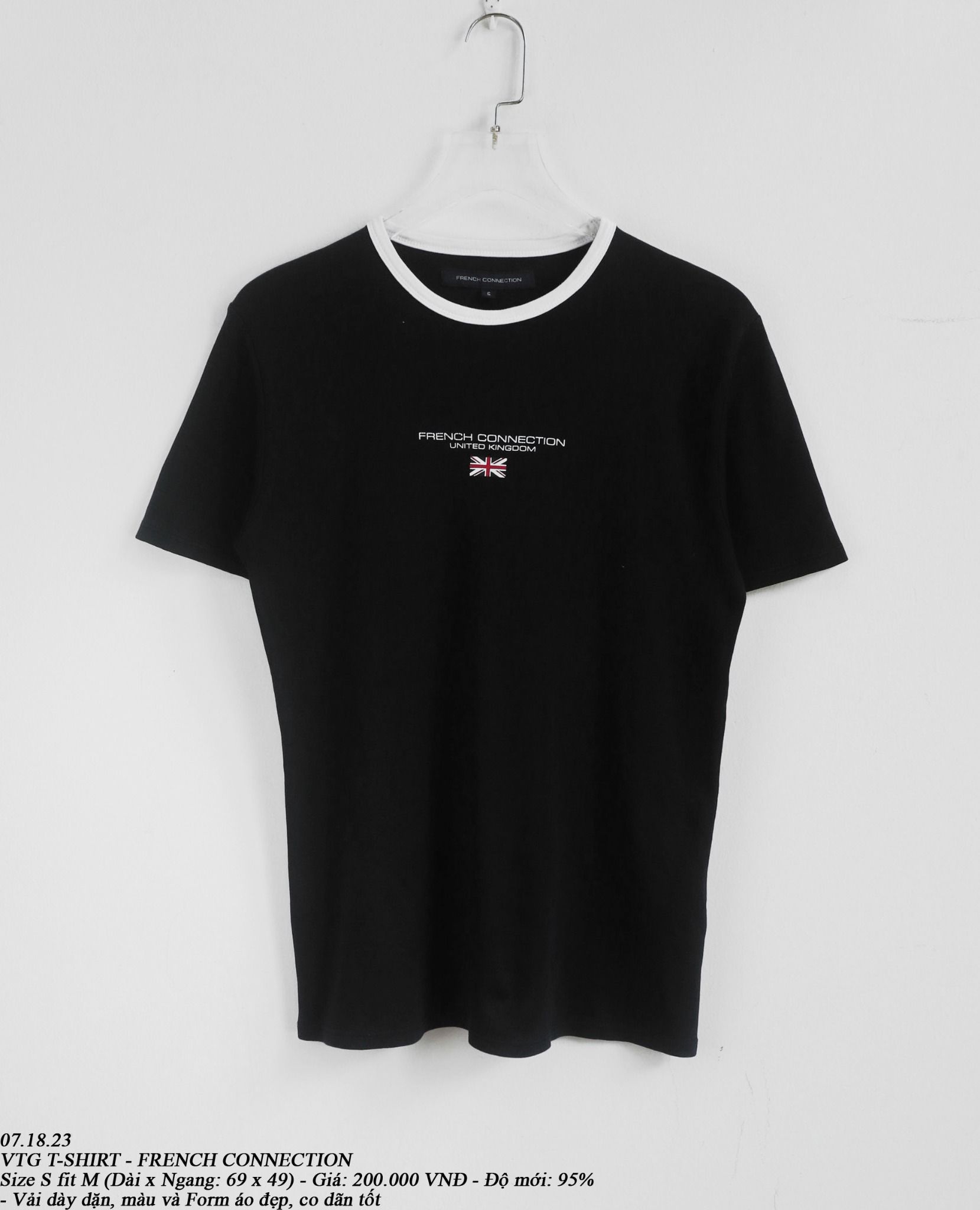 07.18.23 - VTG T-SHIRT - FRENCH CONNECTION