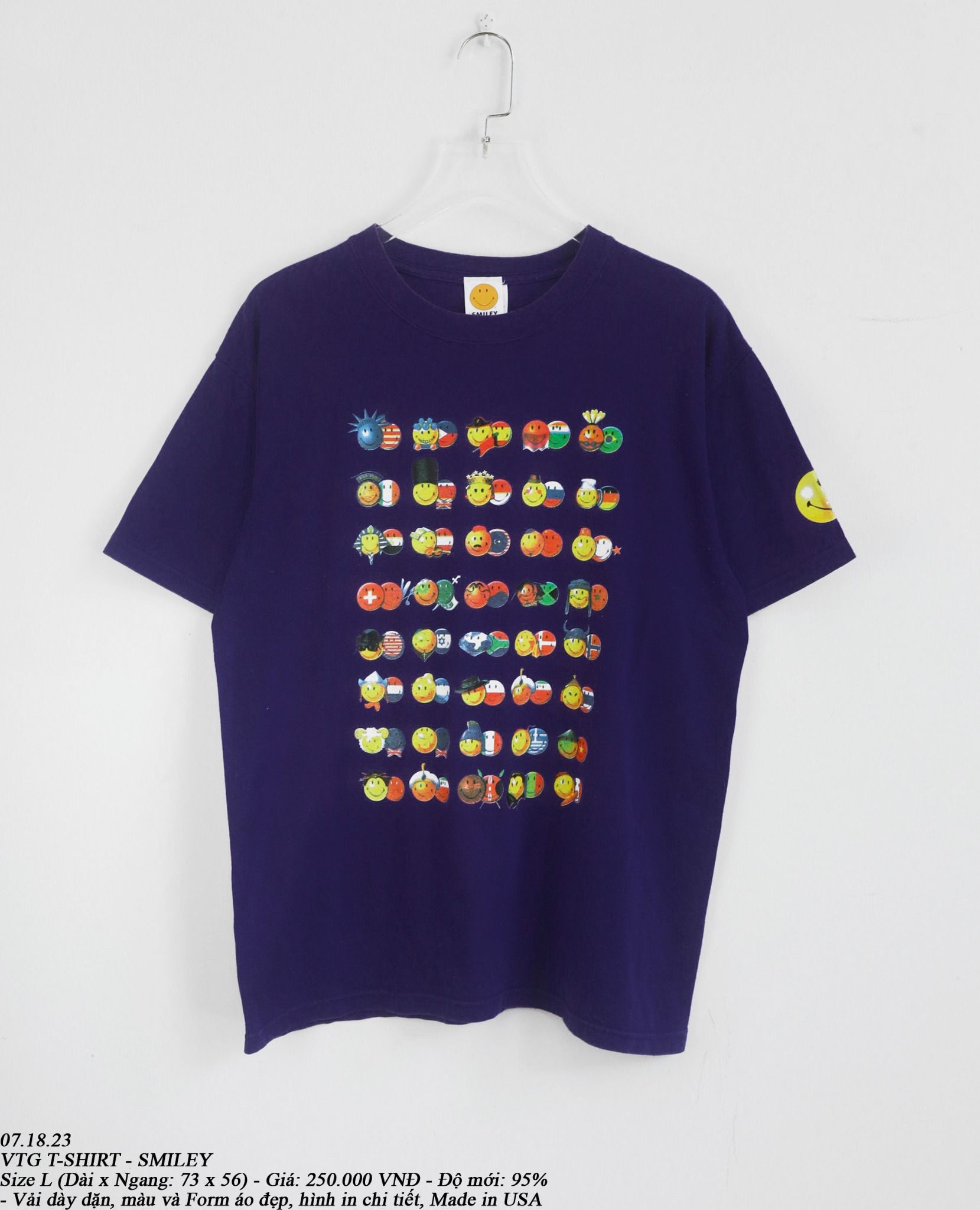 07.18.23 - VTG T-SHIRT - SMILEY
