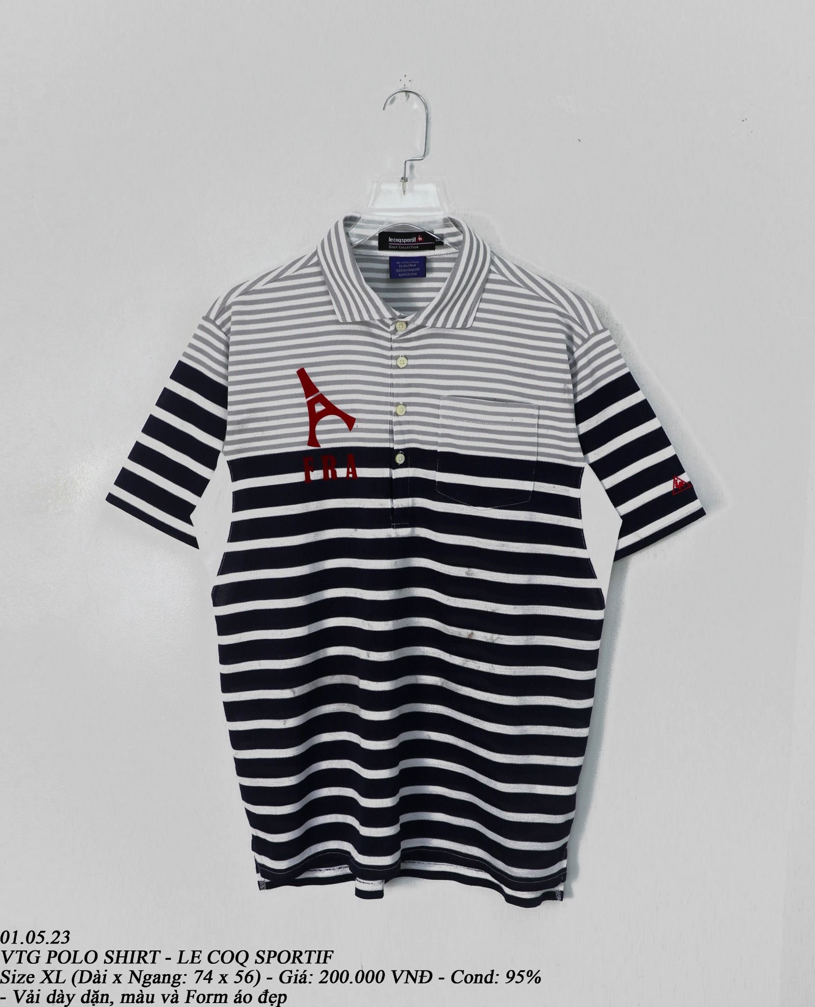 01.05.23 - VTG POLO SHIRT - LE COQ SPORTIF