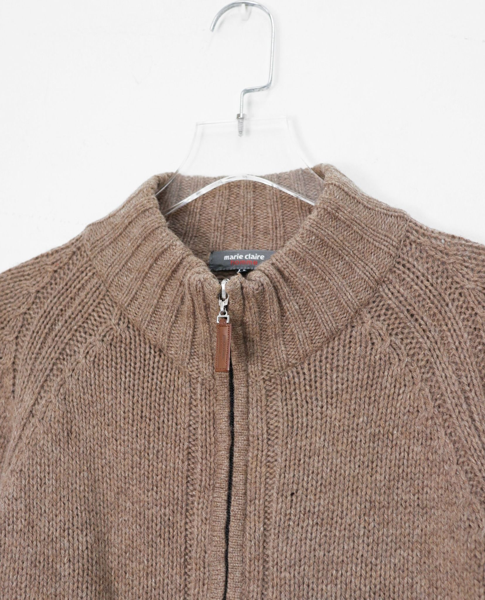 09.29.22 - VTG KNIT JACKET - MARIE CLAIRE HOMME