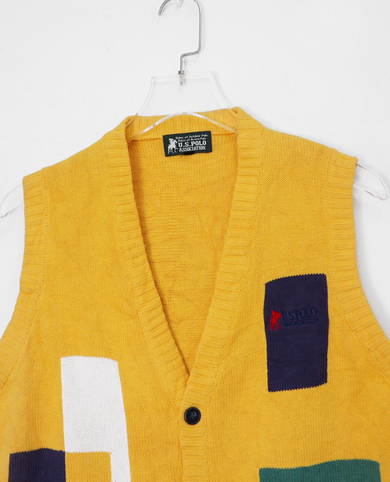 09.29.22 - VTG KNIT VEST JACKET - U.S POLO ASSN