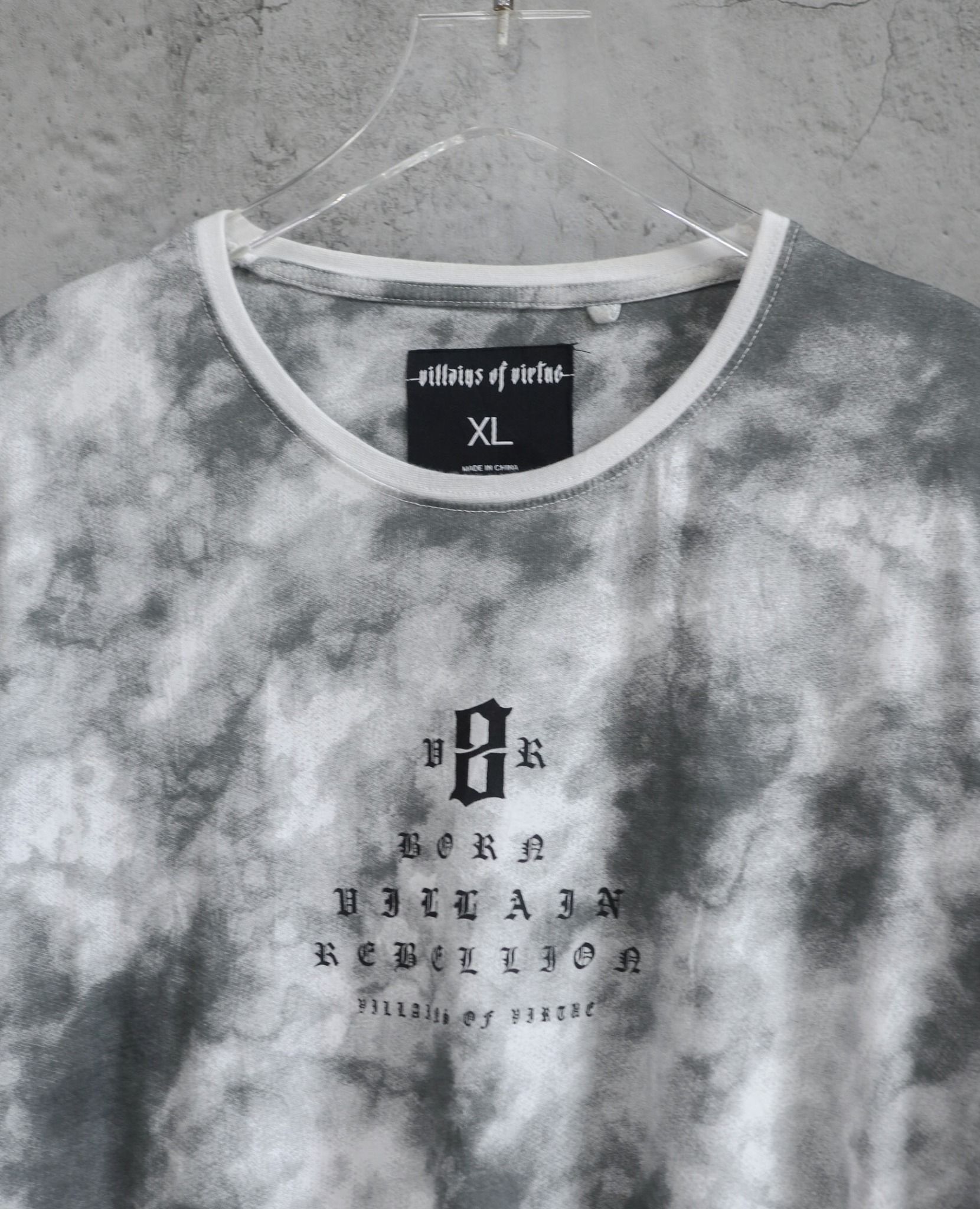 10.05.23 - VTG LONGSLEEVE SHIRT - VILLIANS OF VIRTUE