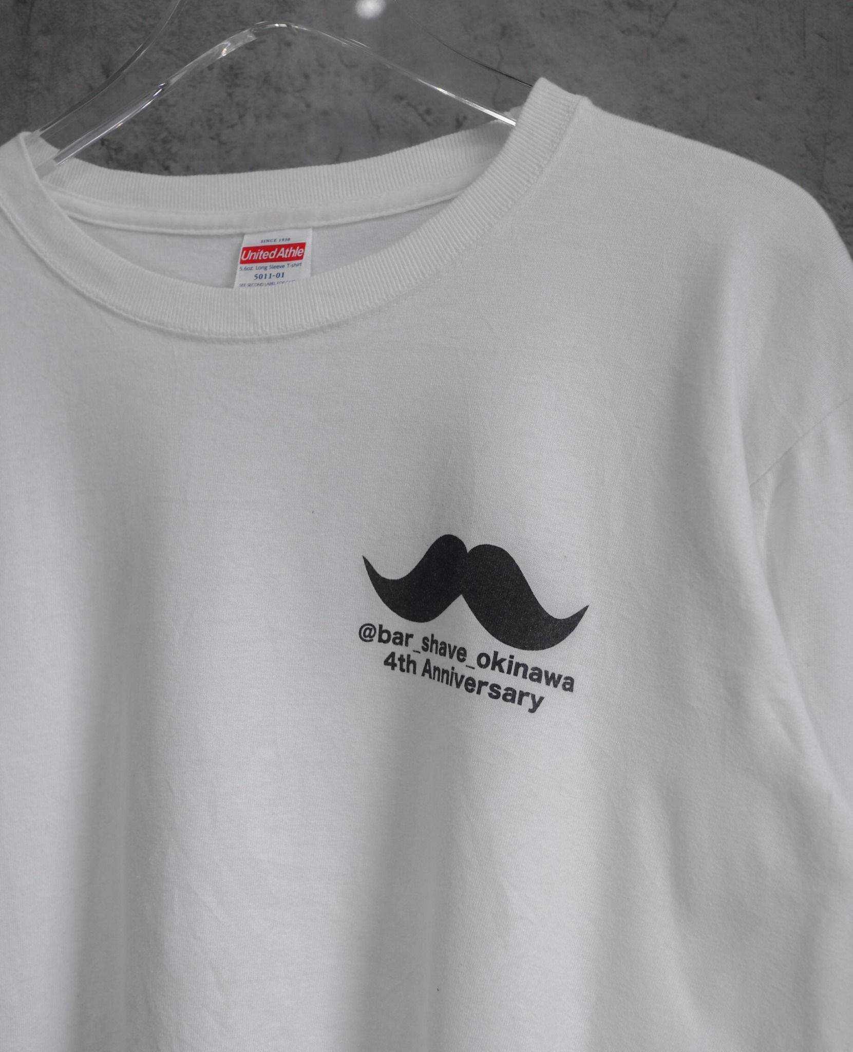 10.05.23 - VTG LONGSLEEVE SHIRT - BAR SHAVE OKINAWA