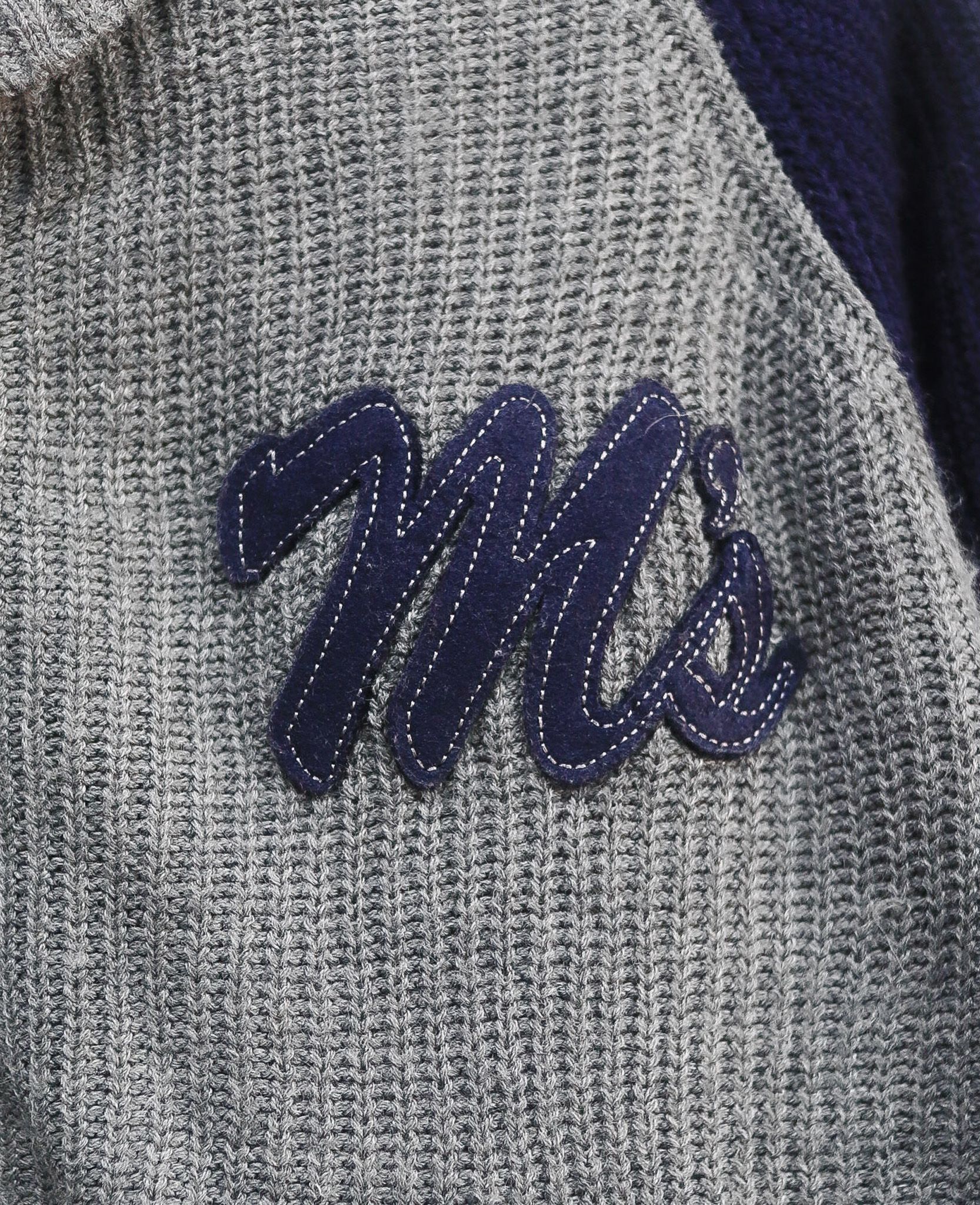 09.20.24 - VTG KNIT BASEBALL JACKET - FIRST PARKING