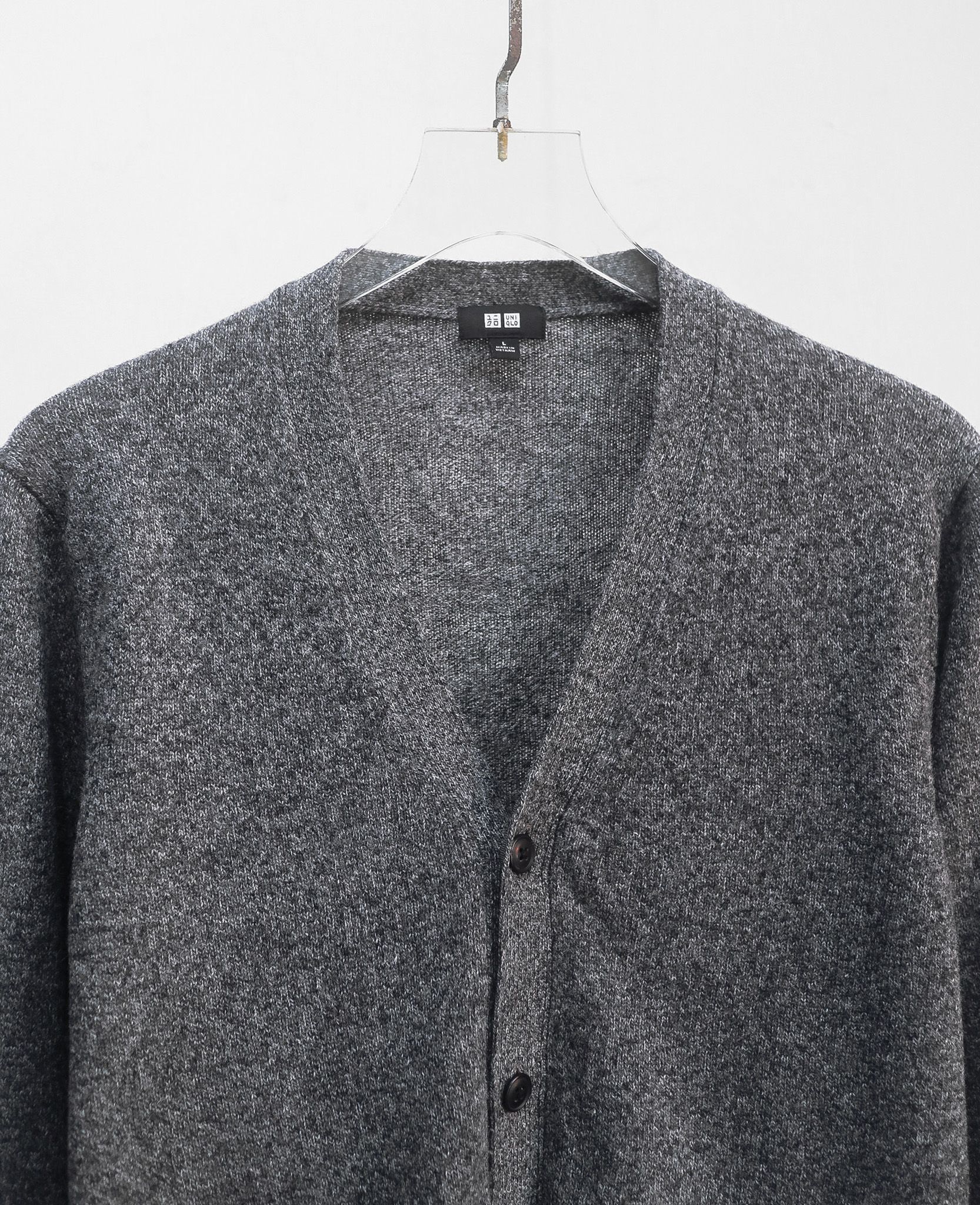 09.23.24 - VTG KNIT CARDIGAN JACKET - UNIQLO