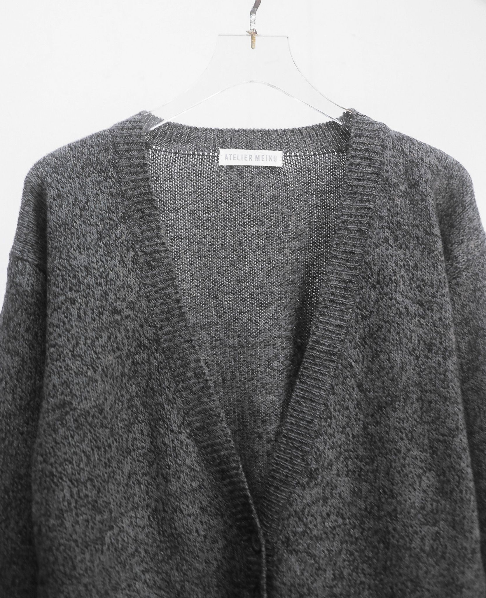 09.20.24 - VTG CROPPED KNIT CARDIGAN JACKET - ATELIER MEIKU
