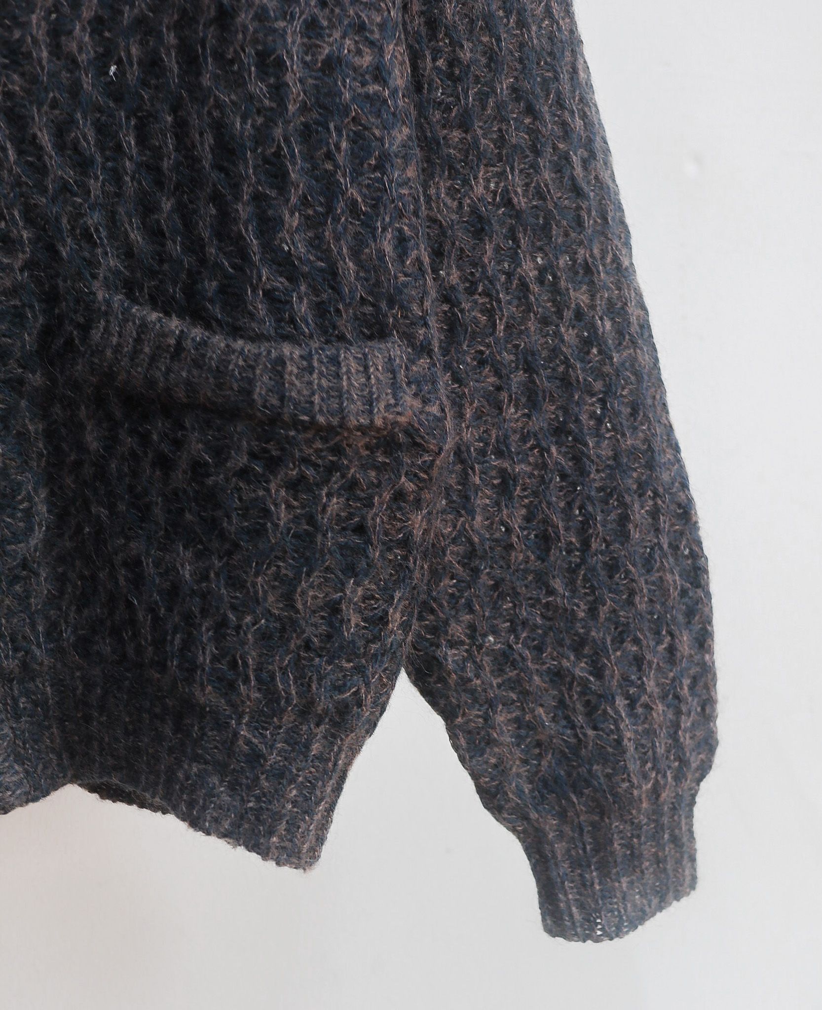 09.18.24 - VTG KNIT CARDIGAN JACKET - GOLDEN EAGLE