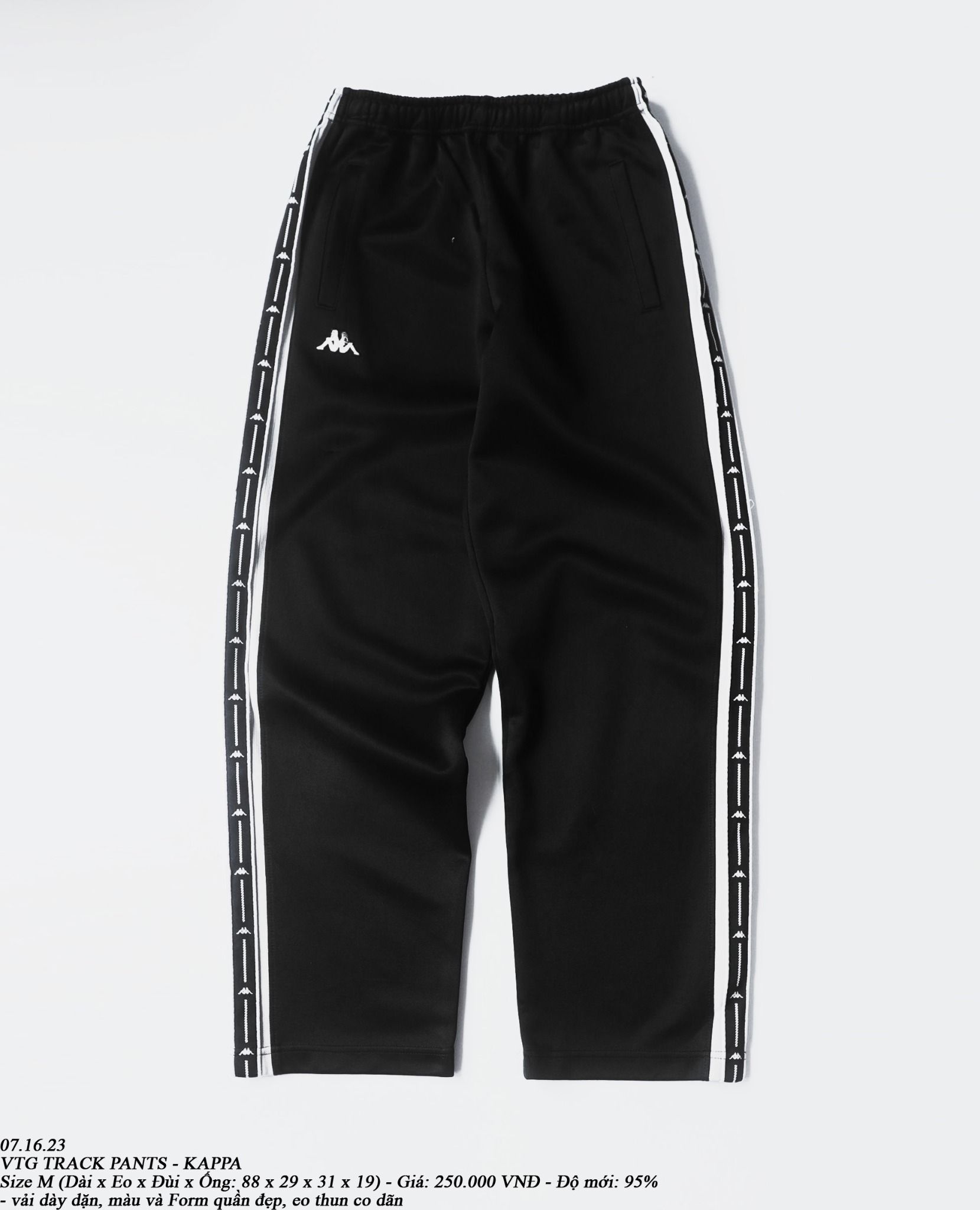 07.16.23 - VTG TRACK PANTS - KAPPA