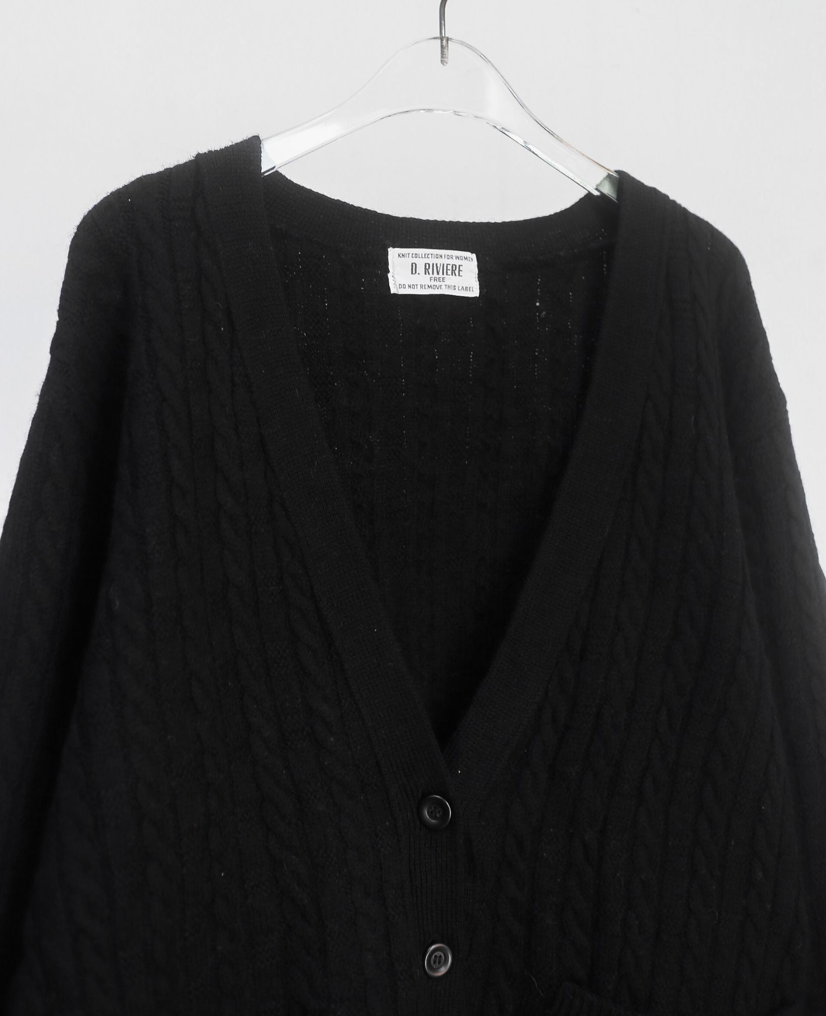 09.16.24 - VTG KNIT CARDIGAN JACKET - D.RIVIERE