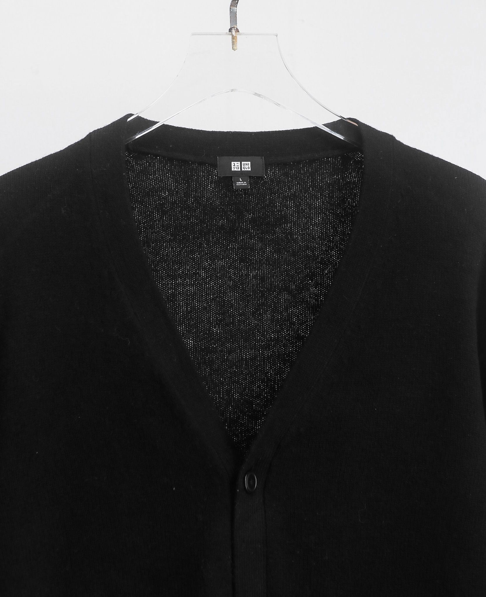 09.16.24 - VTG KNIT CARDIGAN JACKET - UNIQLO