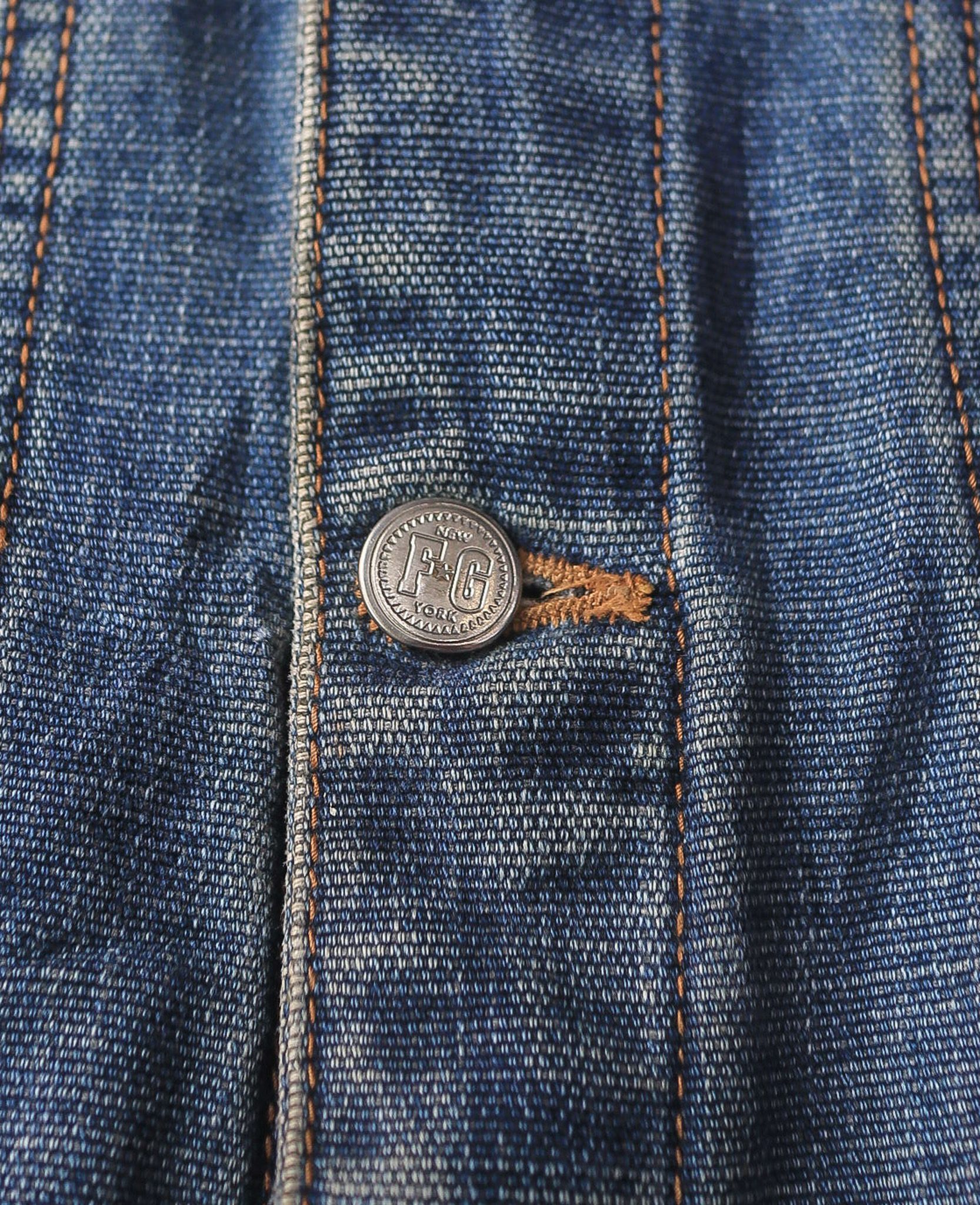 09.22.24 - VTG DENIM VEST JACKET - FADED GLORY