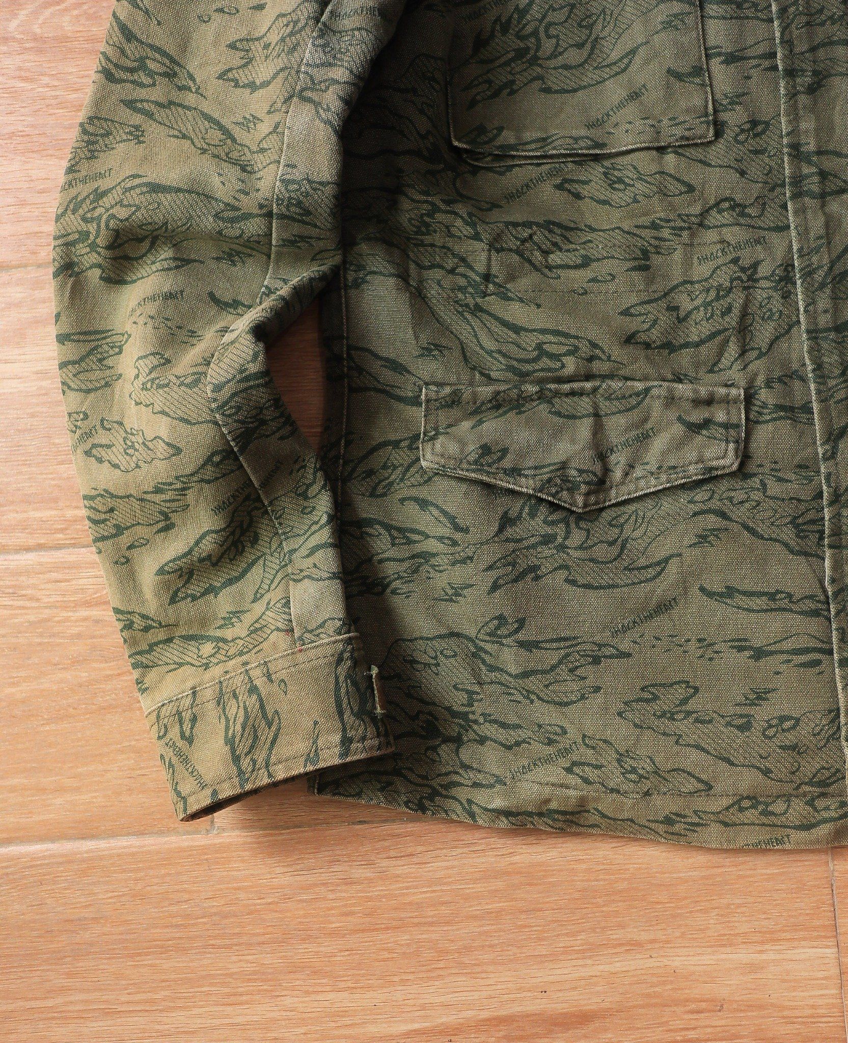 09.22.24 - VTG MILITARY FIELD DENIM JACKET - SHOCKTHEHEART