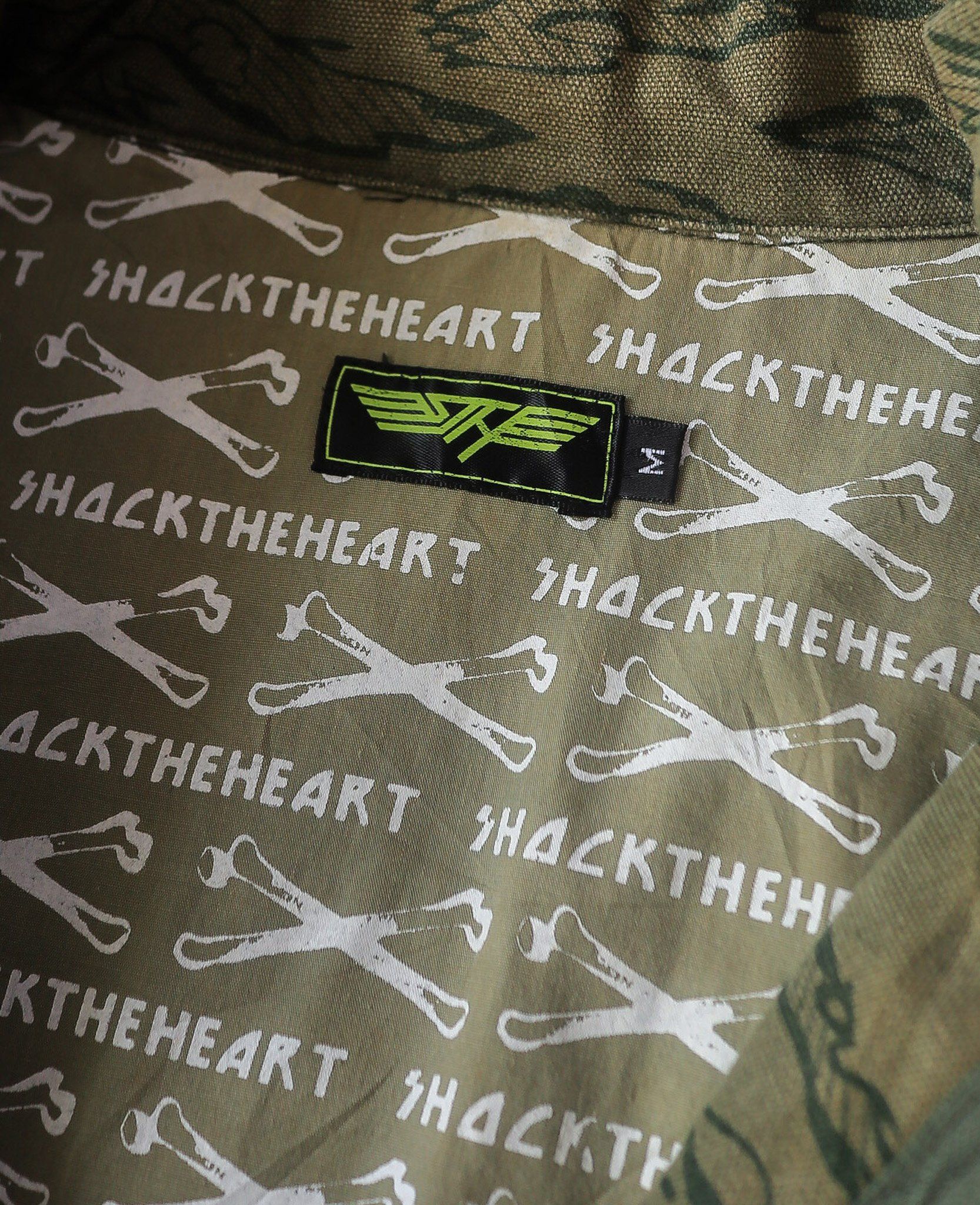 09.22.24 - VTG MILITARY FIELD DENIM JACKET - SHOCKTHEHEART