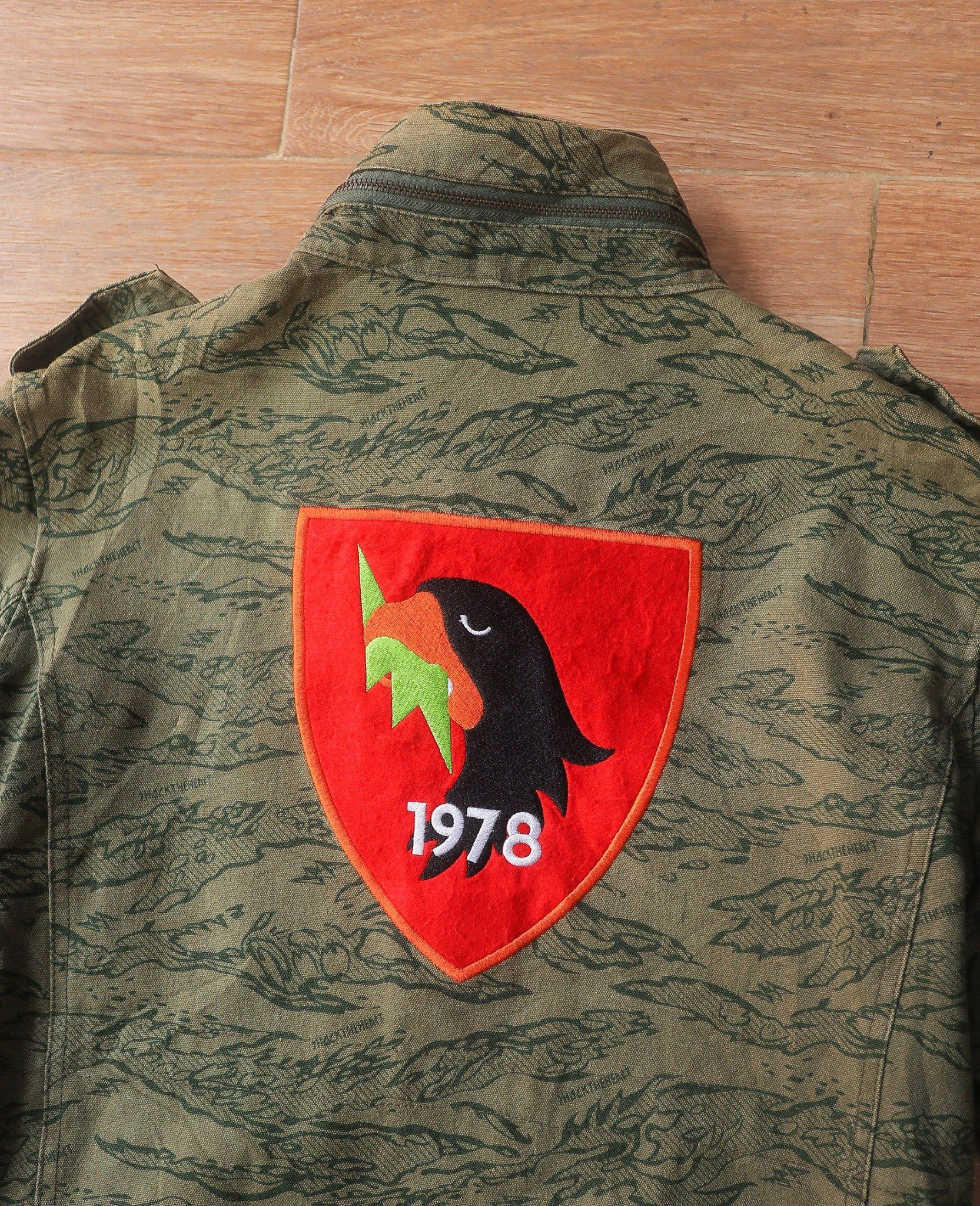 09.22.24 - VTG MILITARY FIELD DENIM JACKET - SHOCKTHEHEART
