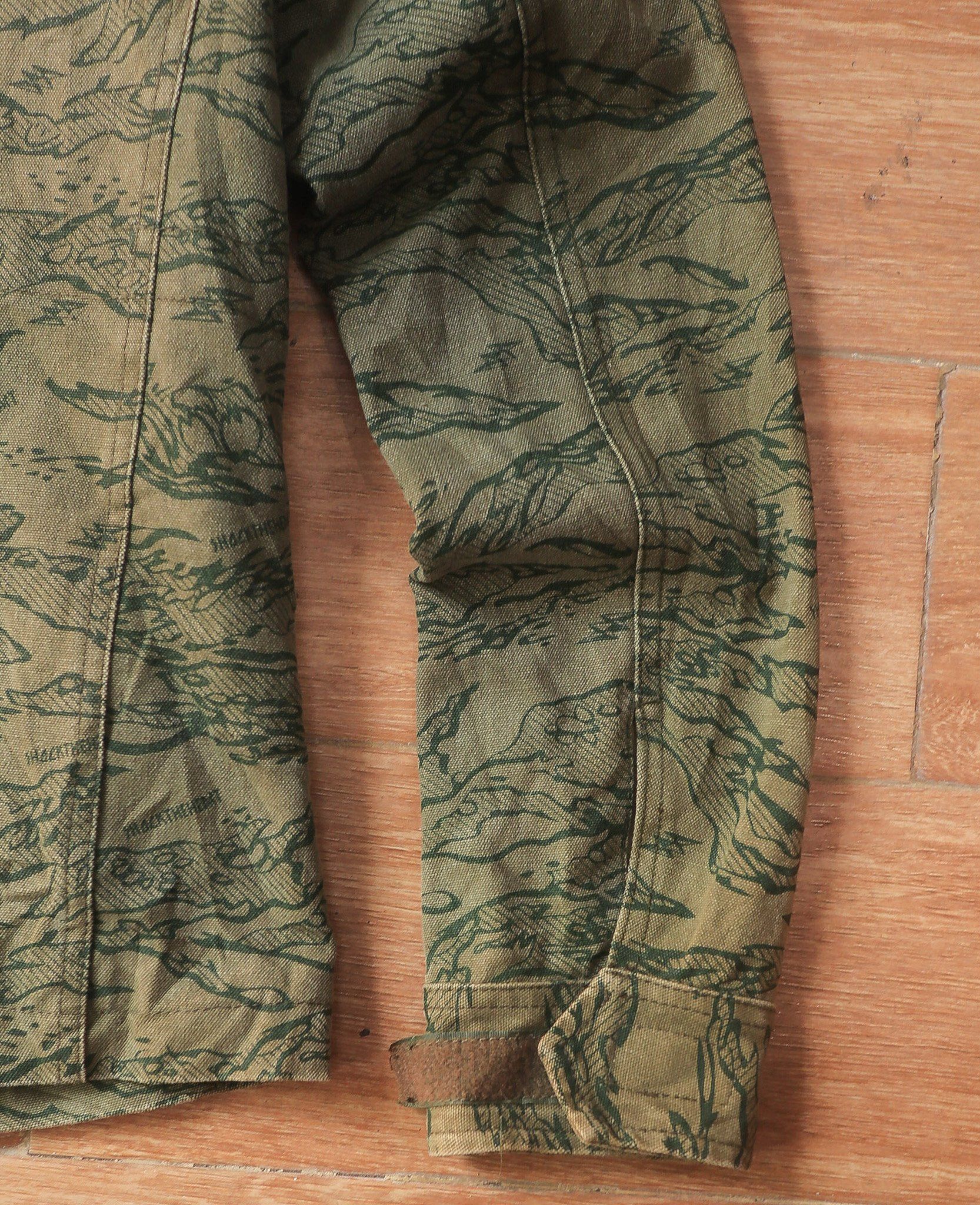 09.22.24 - VTG MILITARY FIELD DENIM JACKET - SHOCKTHEHEART