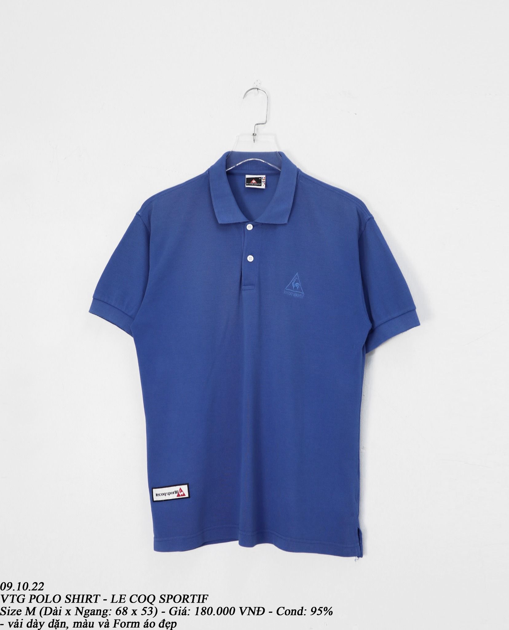 09.10.22 - VTG POLO SHIRT - LE COQ SPORTIF