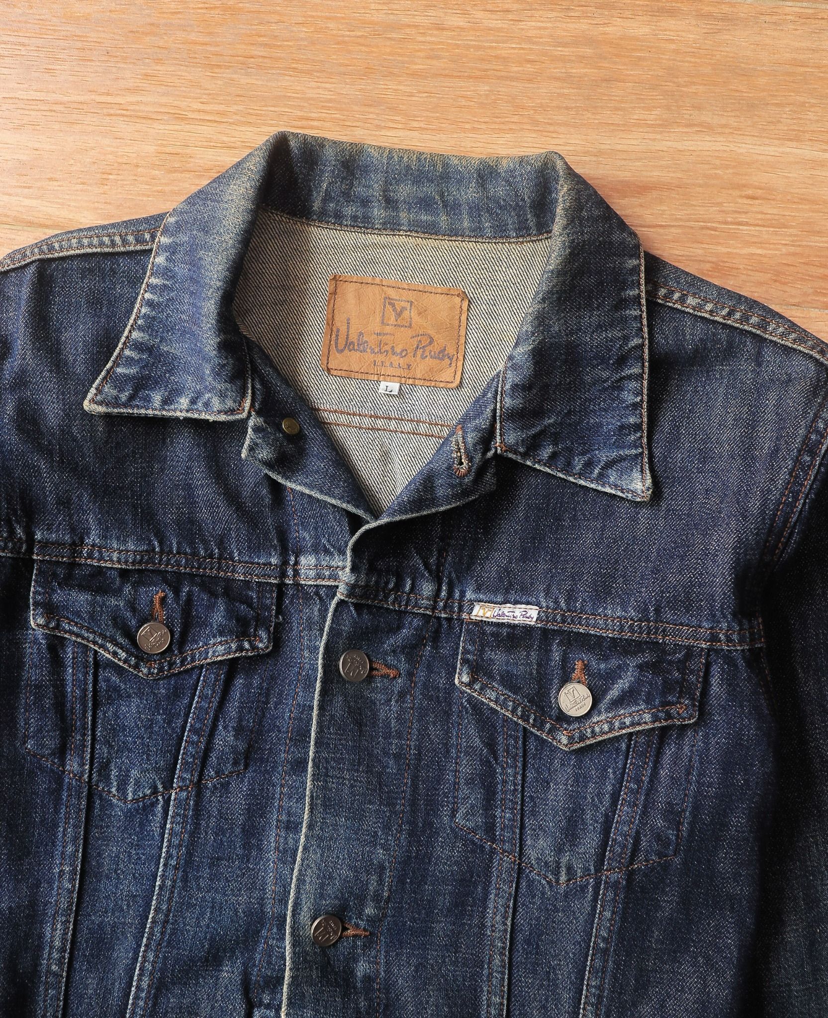 08.11.24 - VTG CROPPED DENIM JACKET - VALENTINO RUDY ITALY
