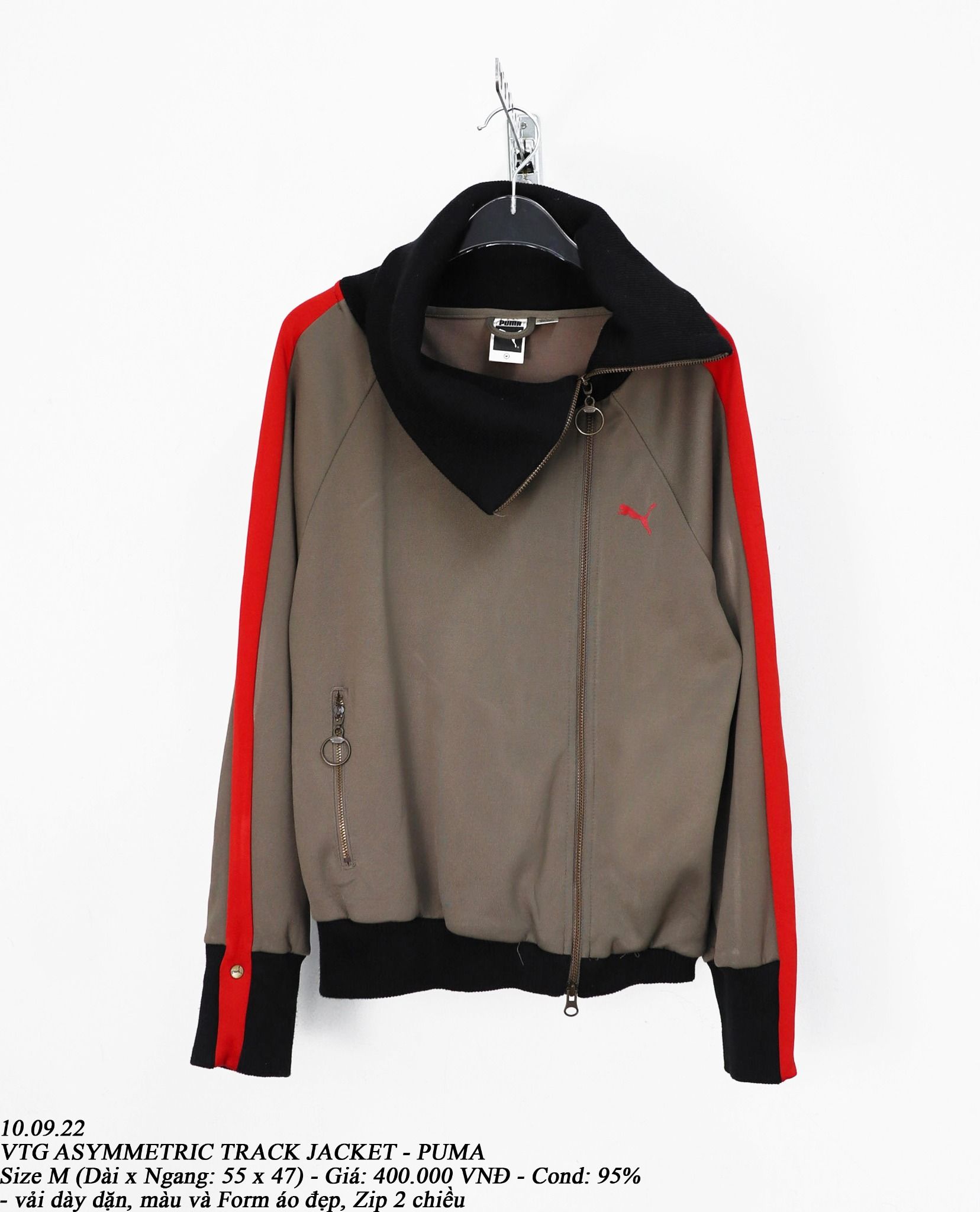 10.09.22 - VTG ASYMMETRIC TRACK JACKET - PUMA