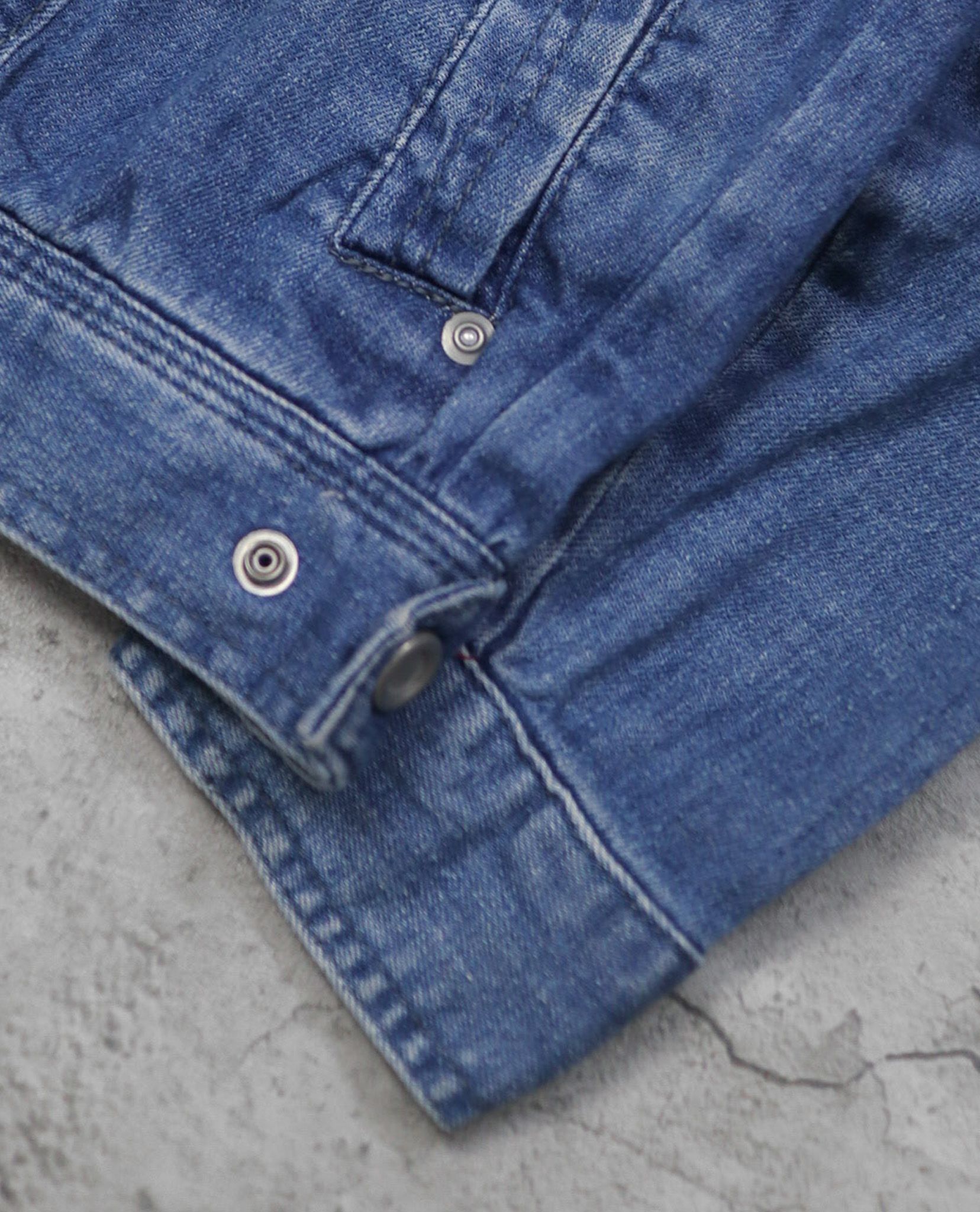 01.10.23 - VTG DENIM WORK JACKET - BLUE B