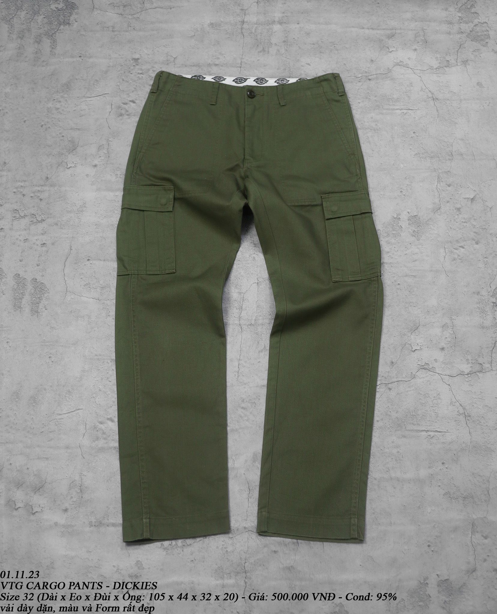 01.11.23 - VTG CARGO PANTS - DICKIES