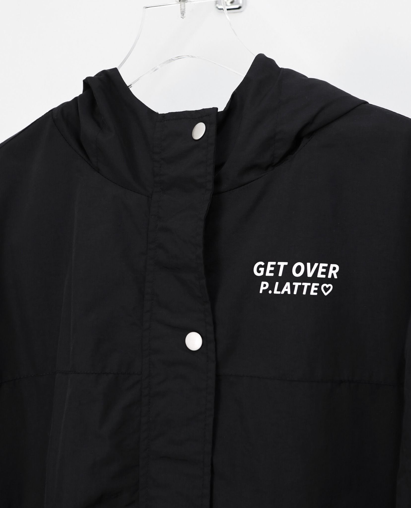 10.09.22 - VTG CROPPED WINDBREAKER JACKET - PINK LATTE