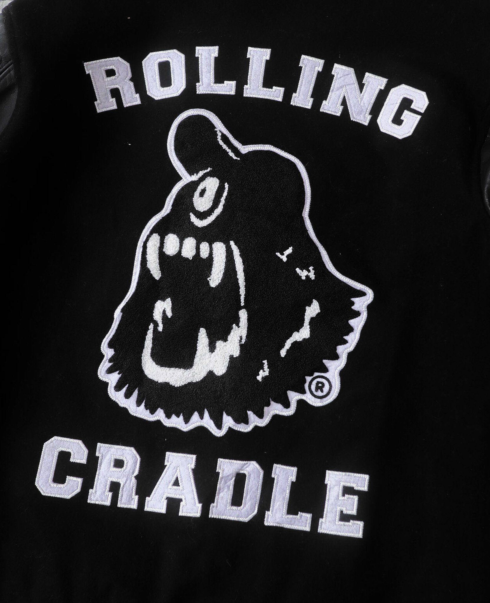 02.10.24 - VTG LEATHER SLEEVE WOOL VARSITY JACKET - ROLLING CRADLE