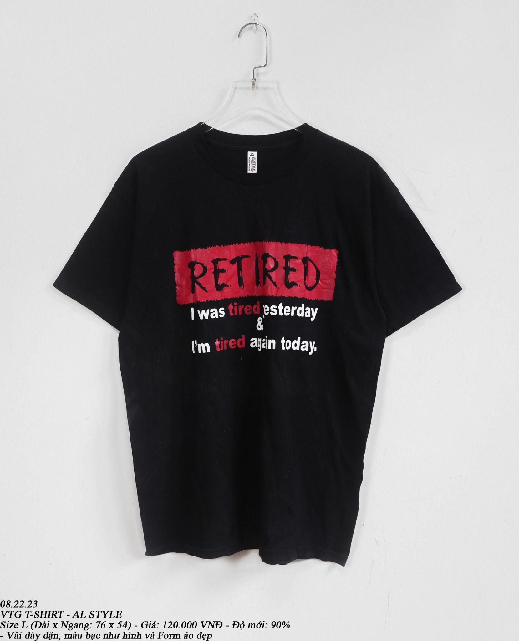 08.22.23 - VTG T-SHIRT - AL STYLE