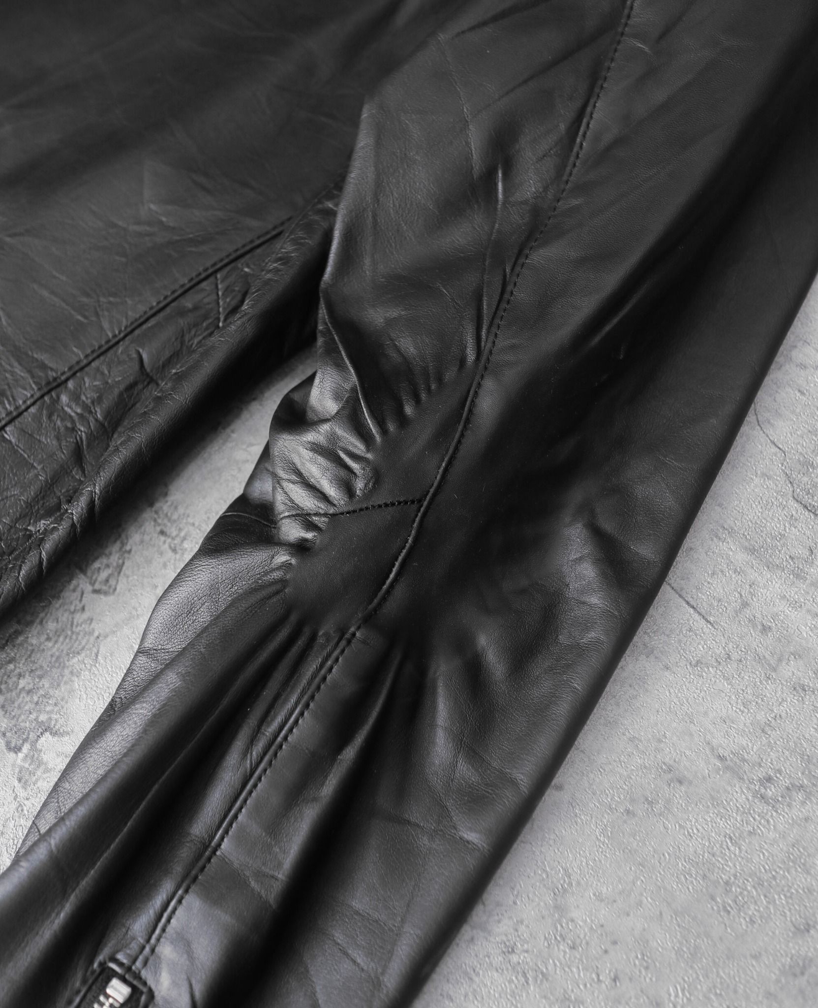 02.10.24 - VTG LEATHER RIDER JACKET - ABA HOUSE