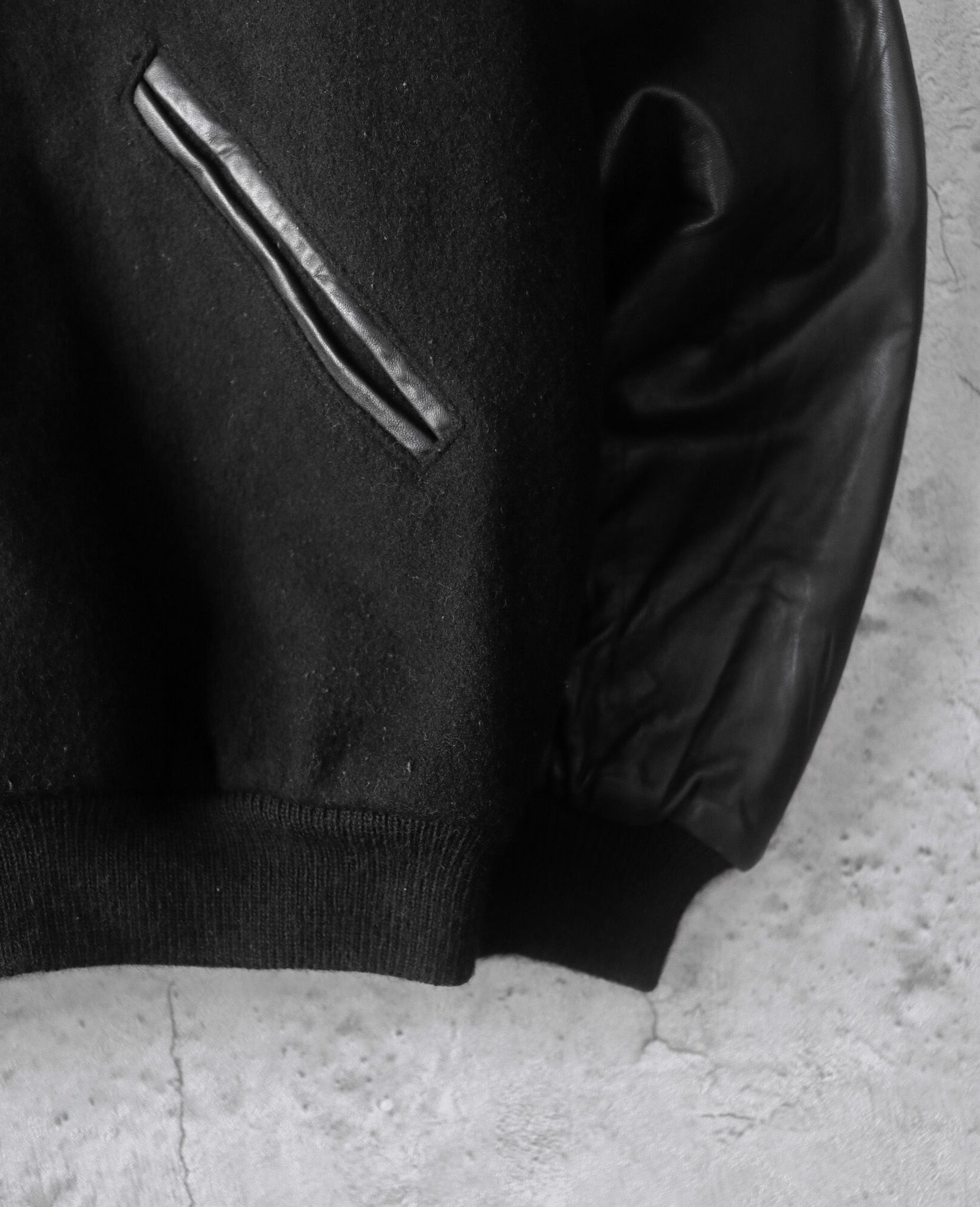 02.10.24 - VTG LEATHER SLEEVE WOOL VARSITY JACKET - ALL-STAR TEAM SUZUKI