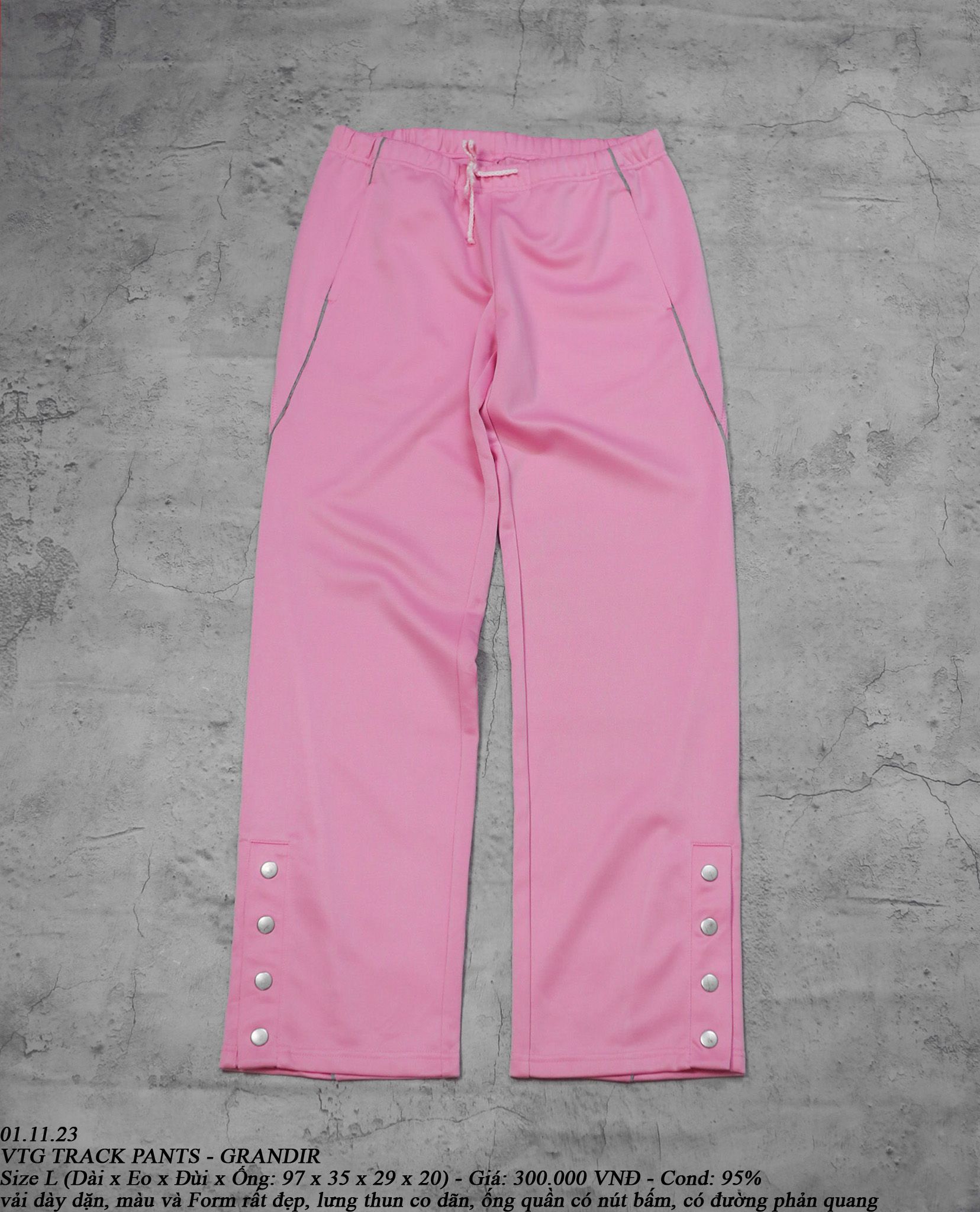 01.11.23 - VTG TRACK PANTS - GRANDIR