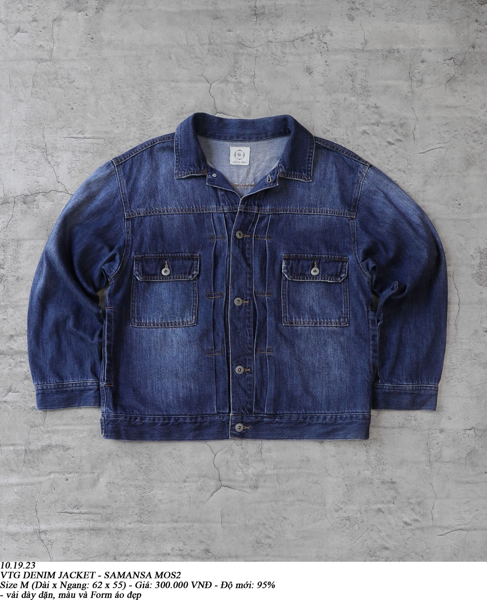 10.19.23 - VTG DENIM JACKET - SAMANSA MOS2