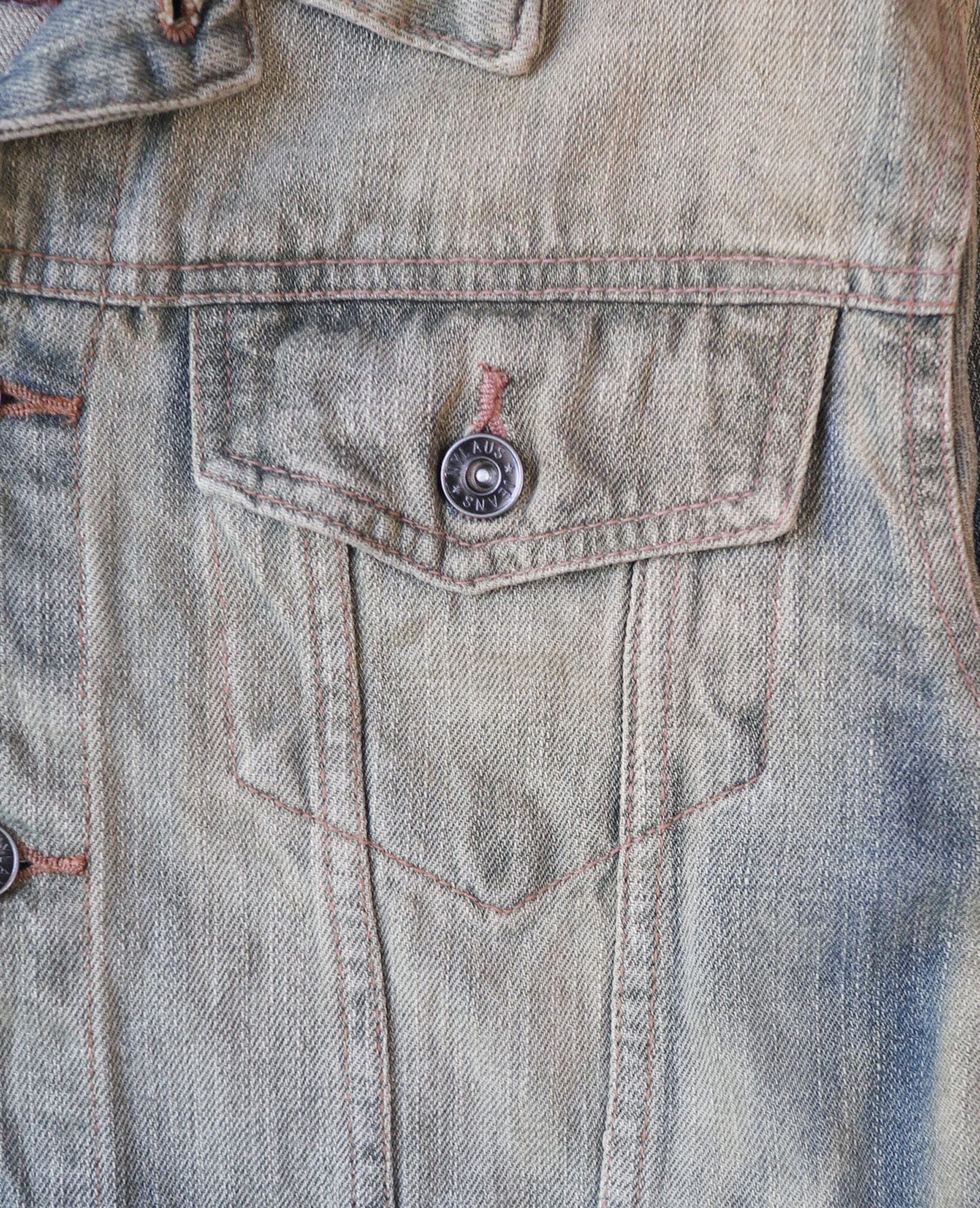 10.19.23 - VTG CROPPED DENIM JACKET - NYLAUS JEANS