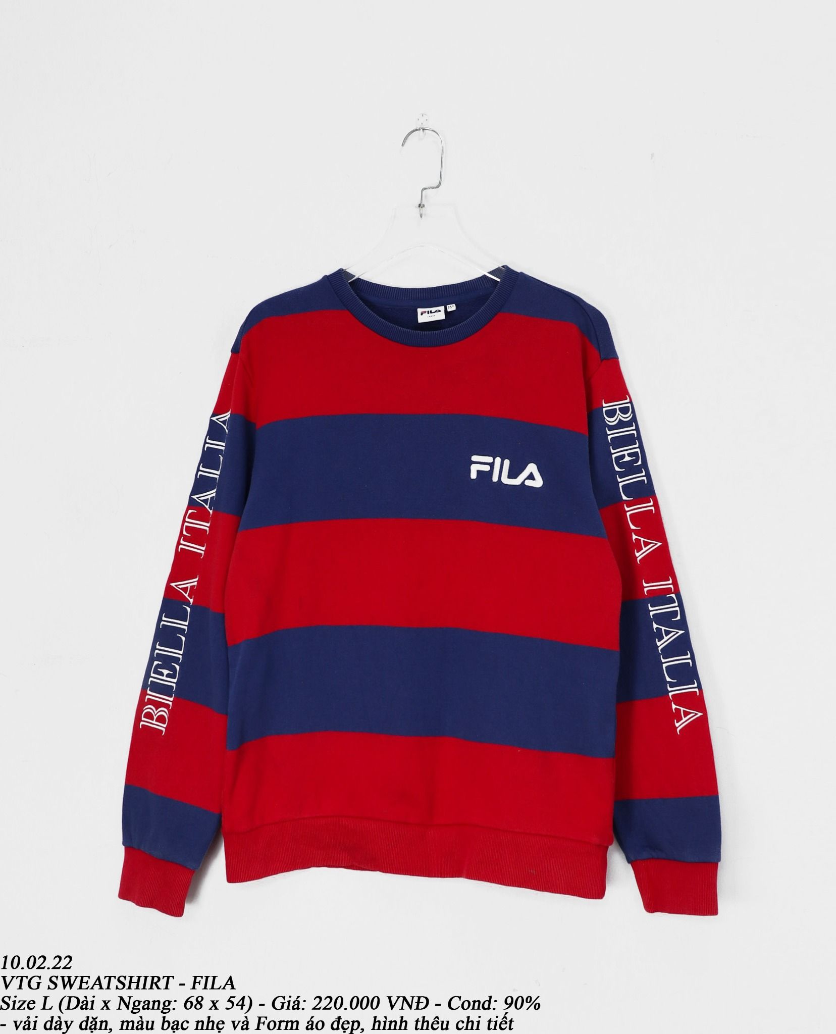 10.02.22 - VTG SWEATSHIRT - FILA