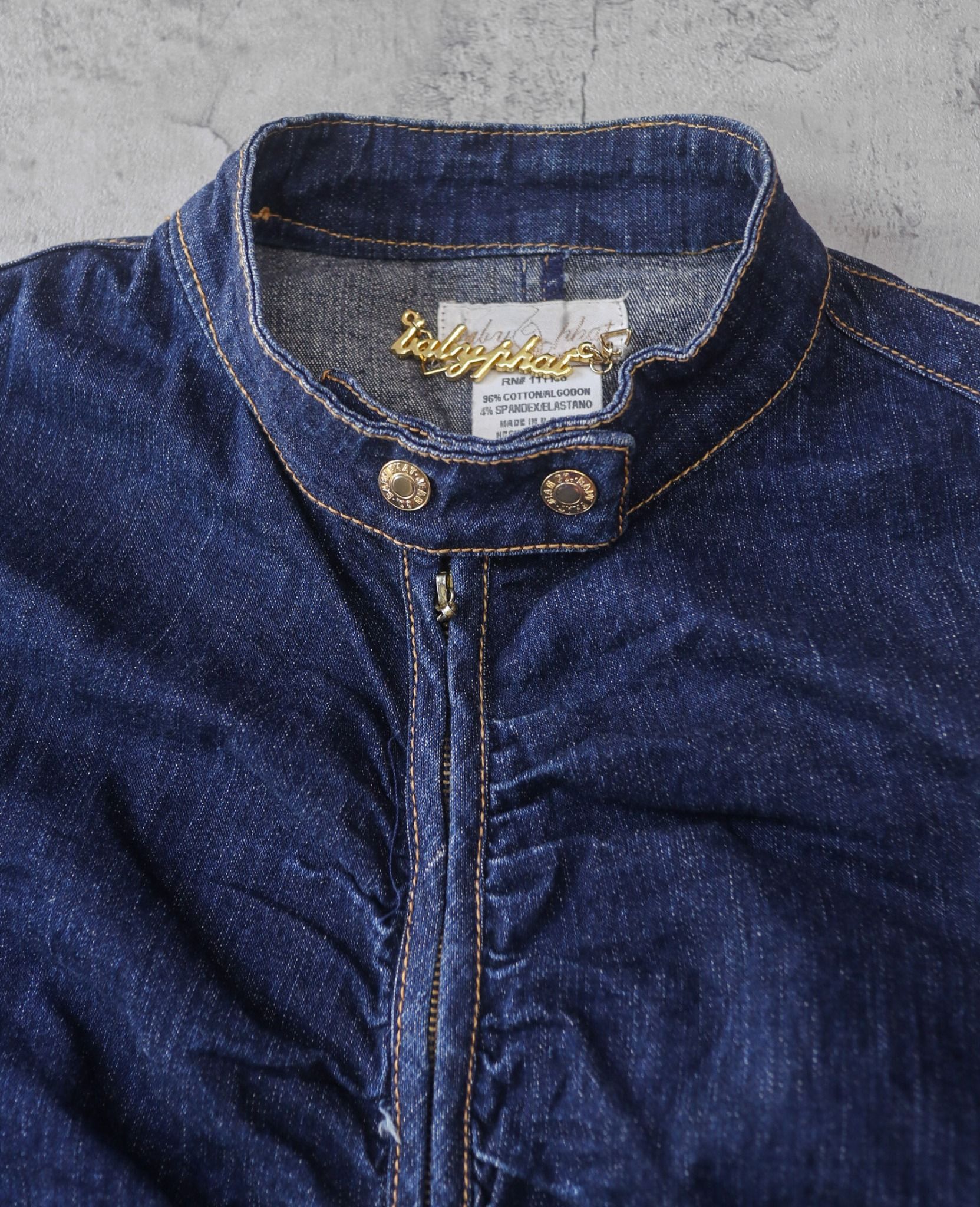 02.18.24 - VTG CROPPED DENIM JACKET - BABY PHAT