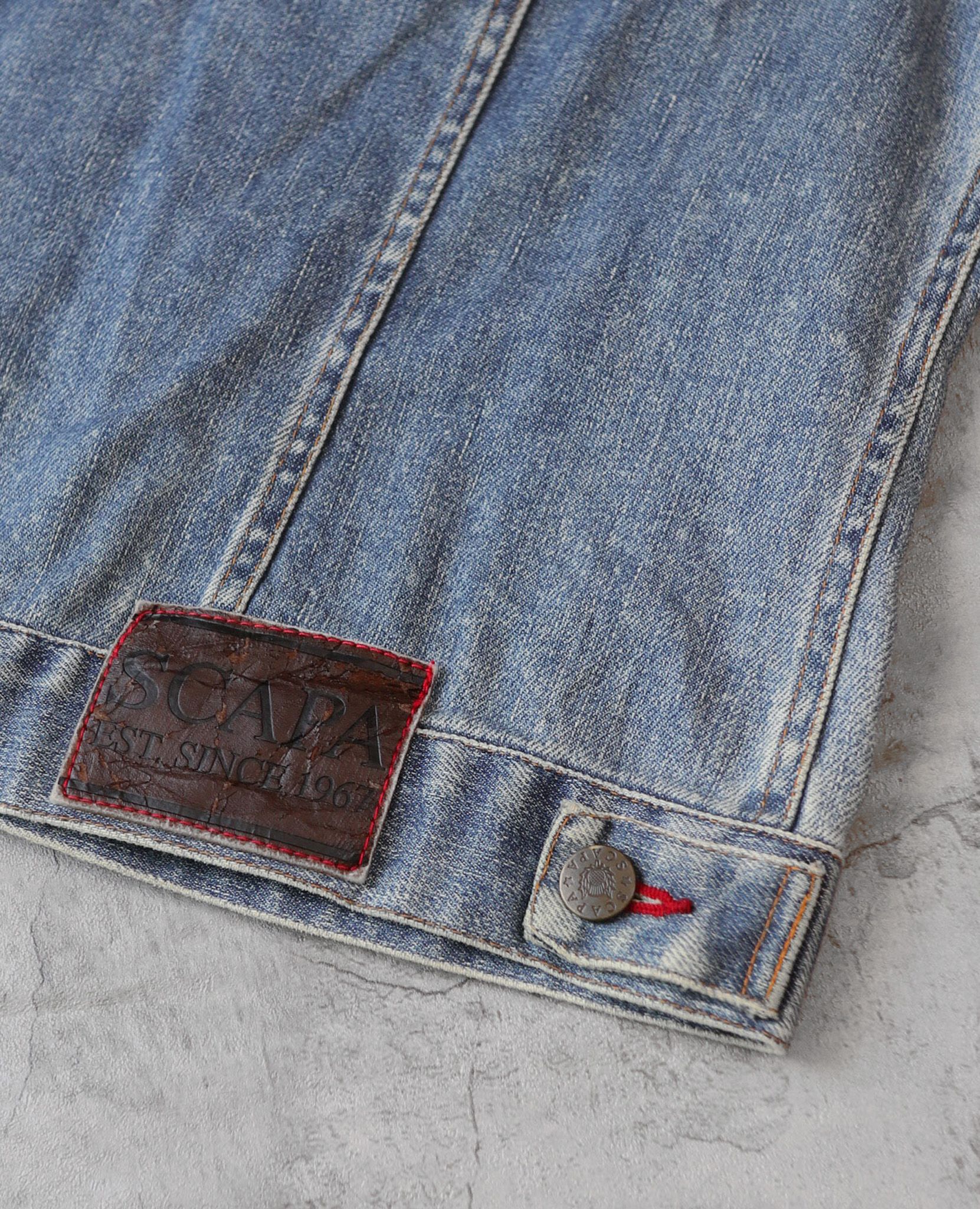 10.18.23 - VTG CROPPED DENIM JACKET - SCAPA