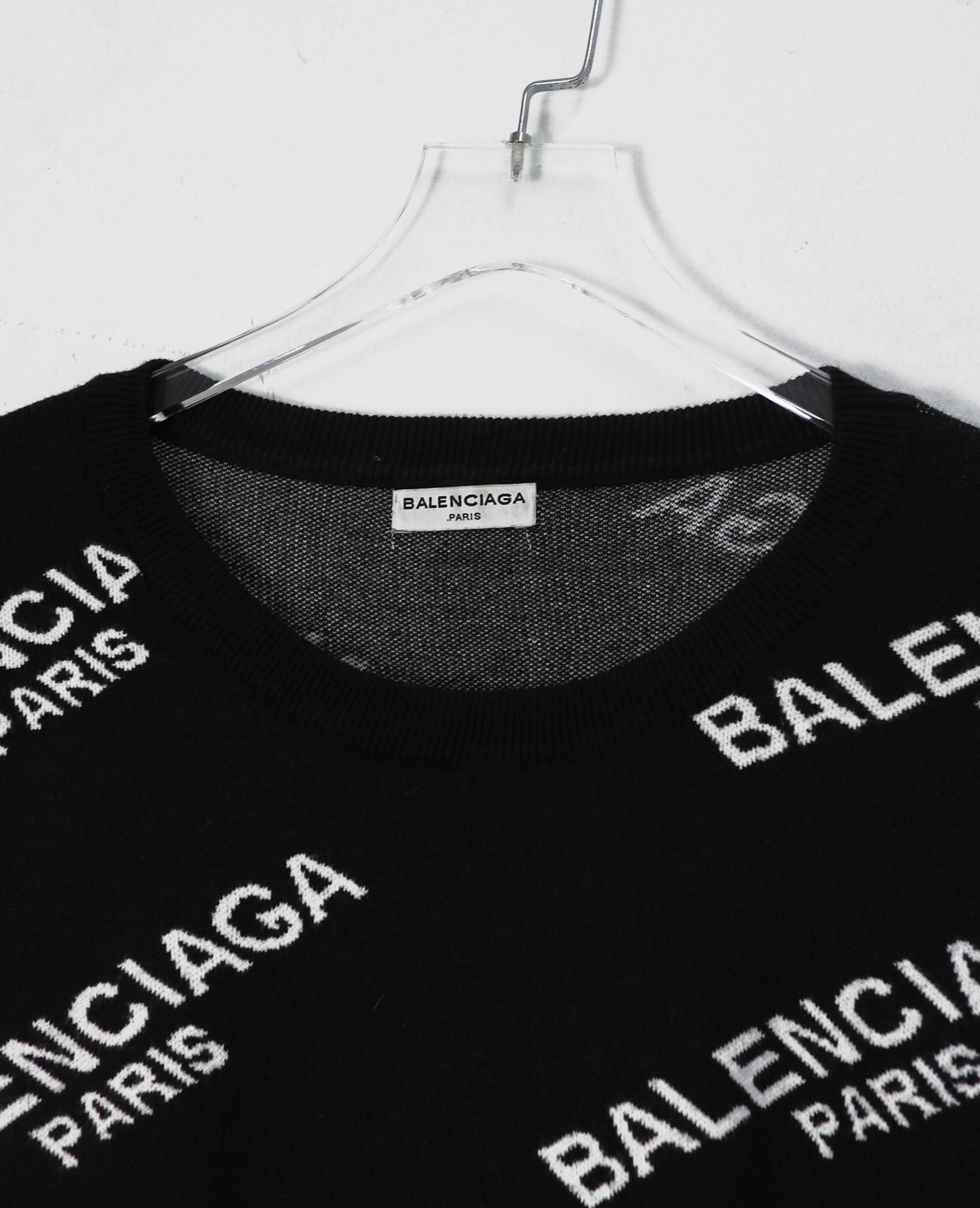 11.15.22 - VTG KNIT SWEATSHIRT - BALENCIAGA PARIS