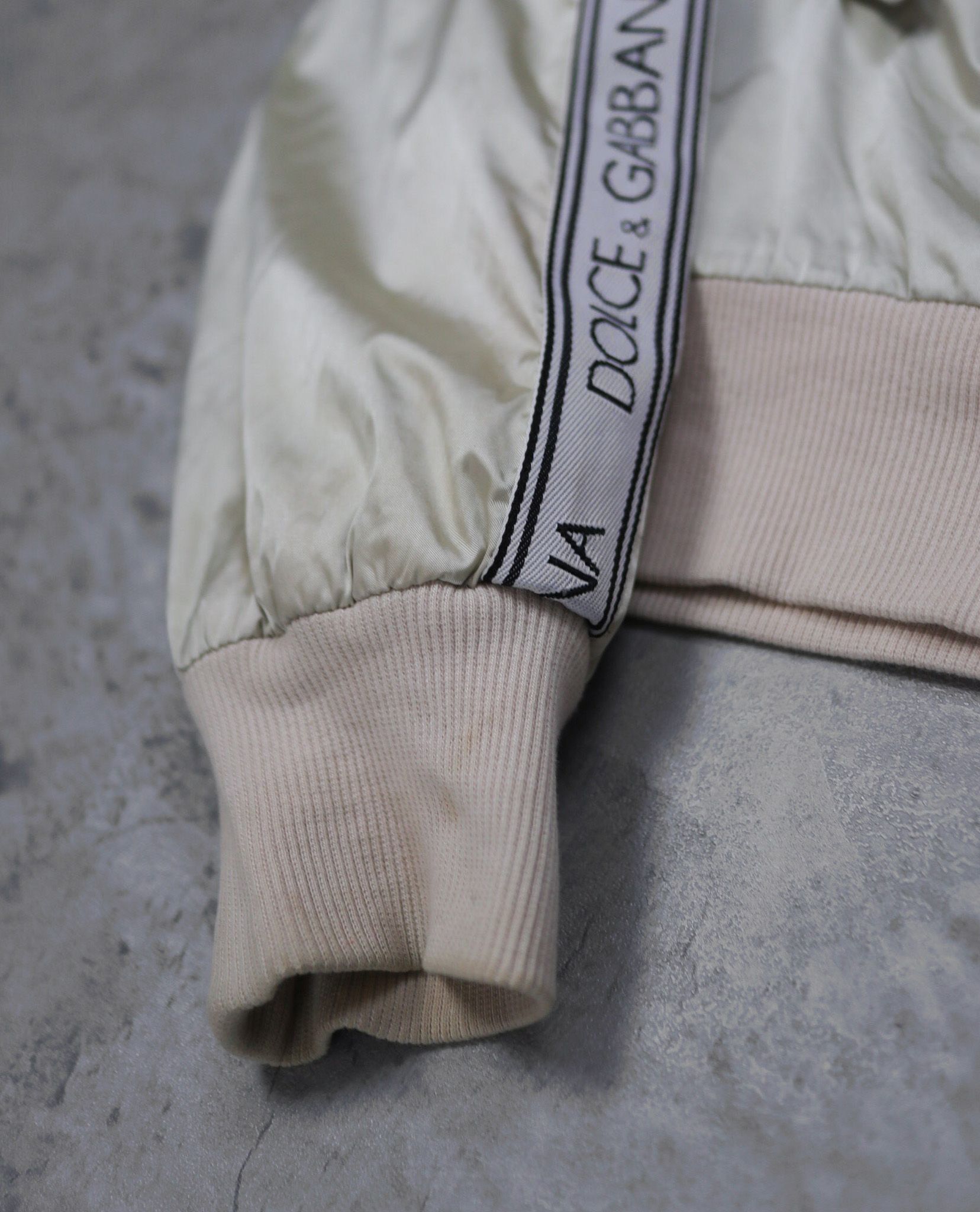 01.14.23 - VTG CROPPED NYLON TRACK JACKET - DOLCE & GABBANA