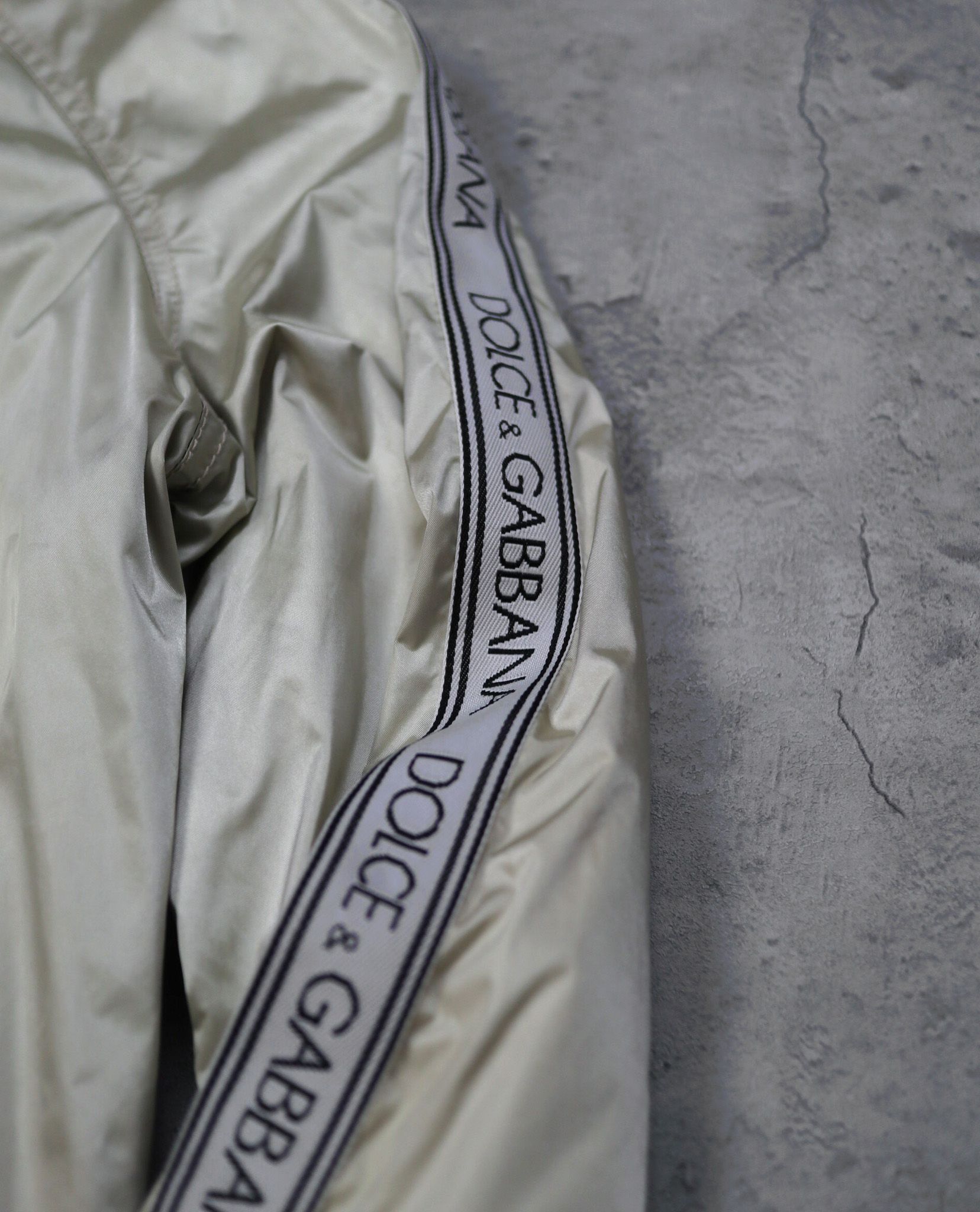 01.14.23 - VTG CROPPED NYLON TRACK JACKET - DOLCE & GABBANA