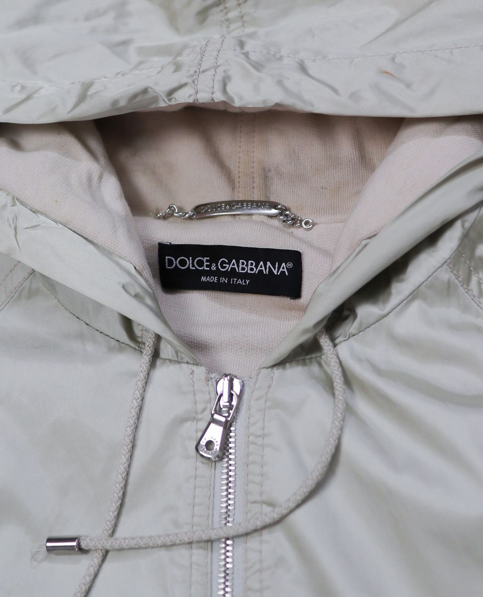 01.14.23 - VTG CROPPED NYLON TRACK JACKET - DOLCE & GABBANA