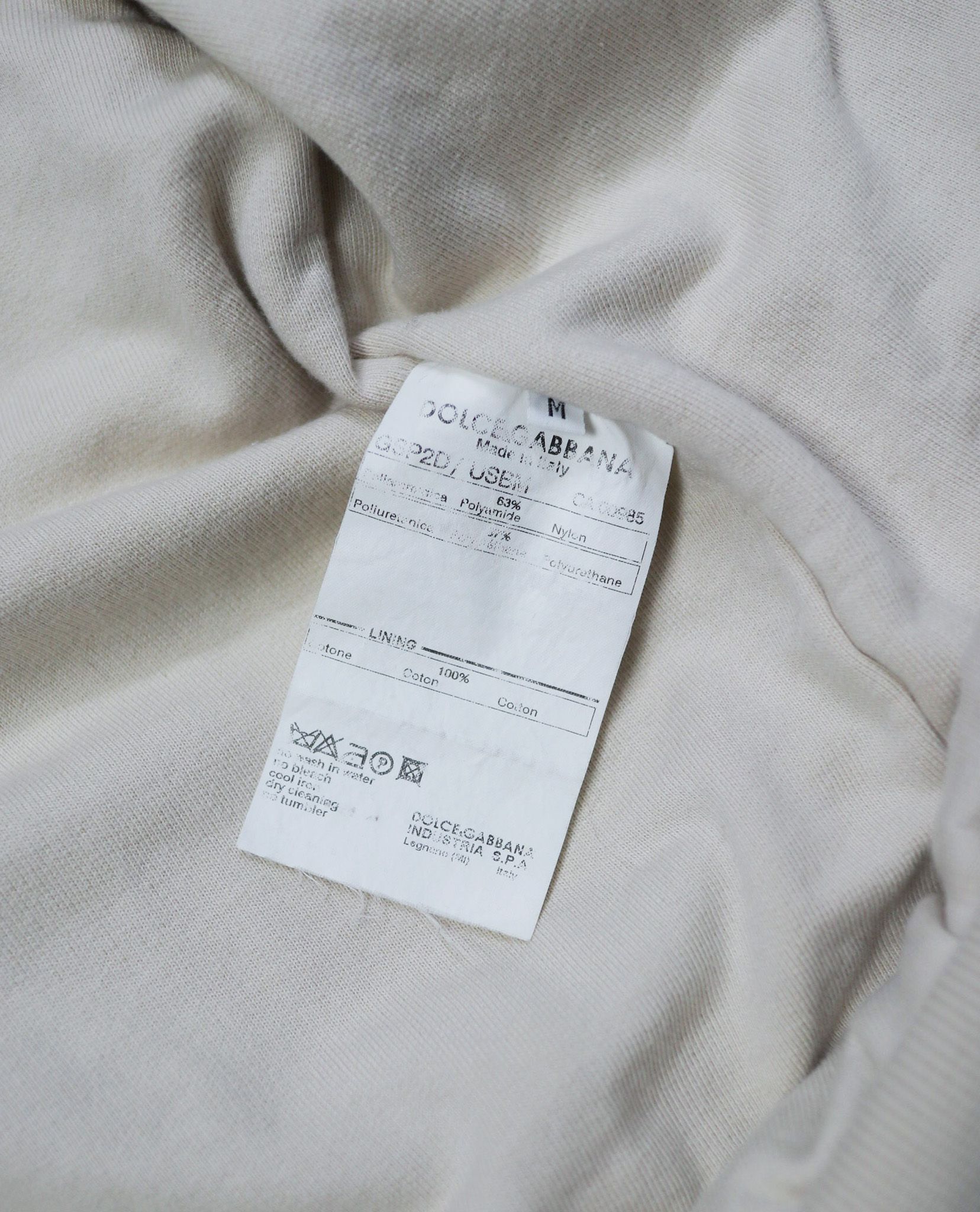 01.14.23 - VTG CROPPED NYLON TRACK JACKET - DOLCE & GABBANA