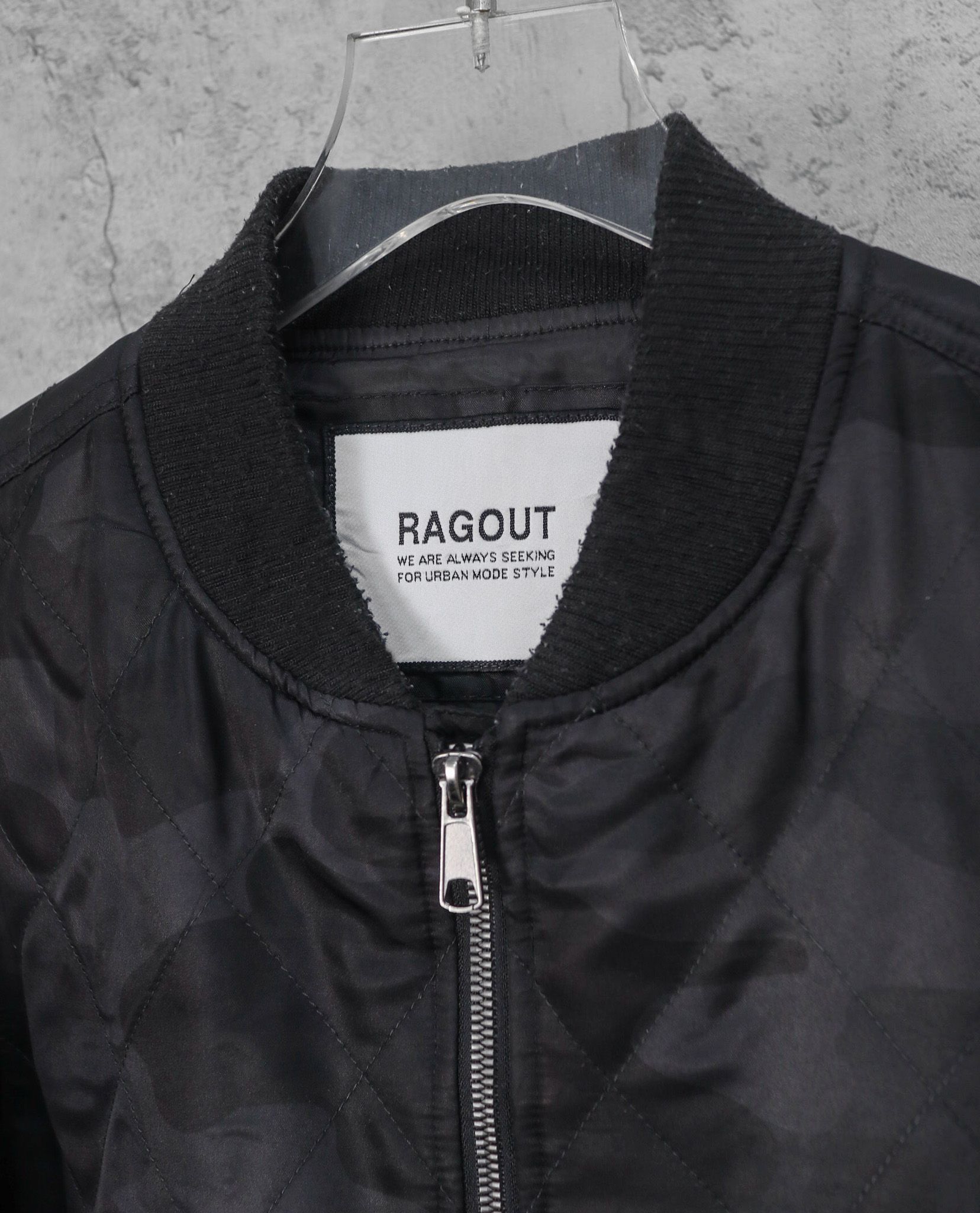 01.12.23 - VTG QUILTED BOMBER JACKET - RAGOUT