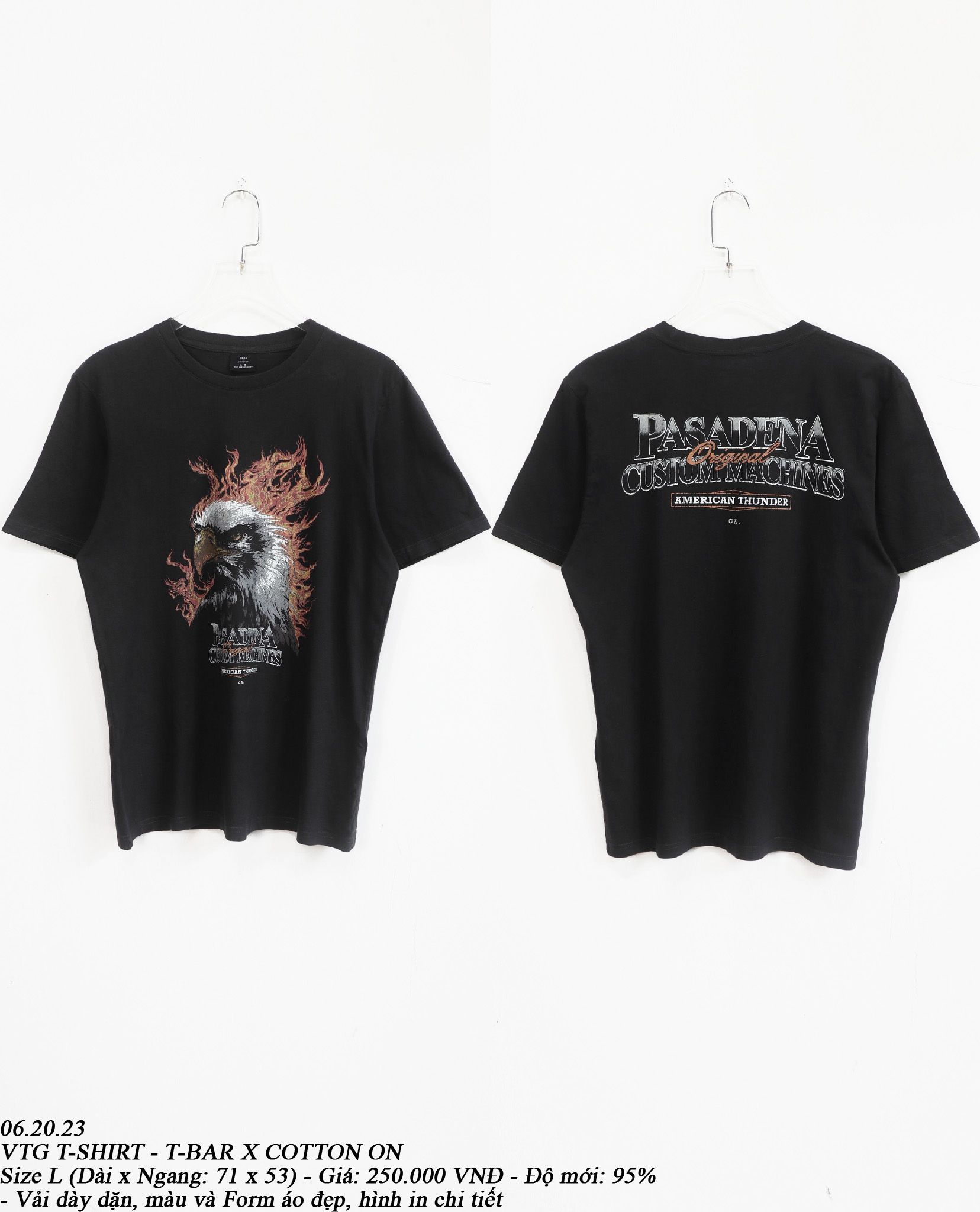 06.20.23 - VTG T-SHIRT - T-BAR X COTTON ON