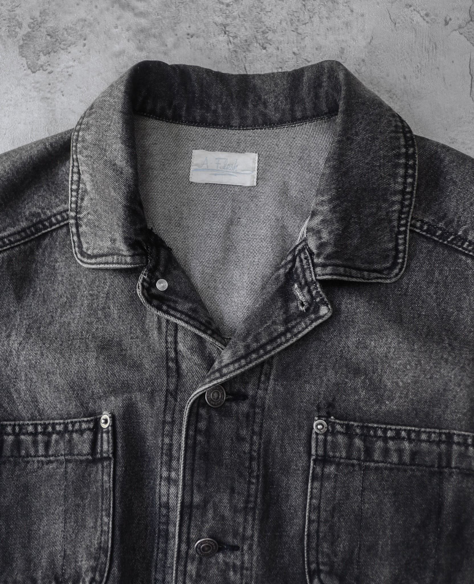 02.17.24 - VTG CHORE COAT DENIM JACKET - A FLASH